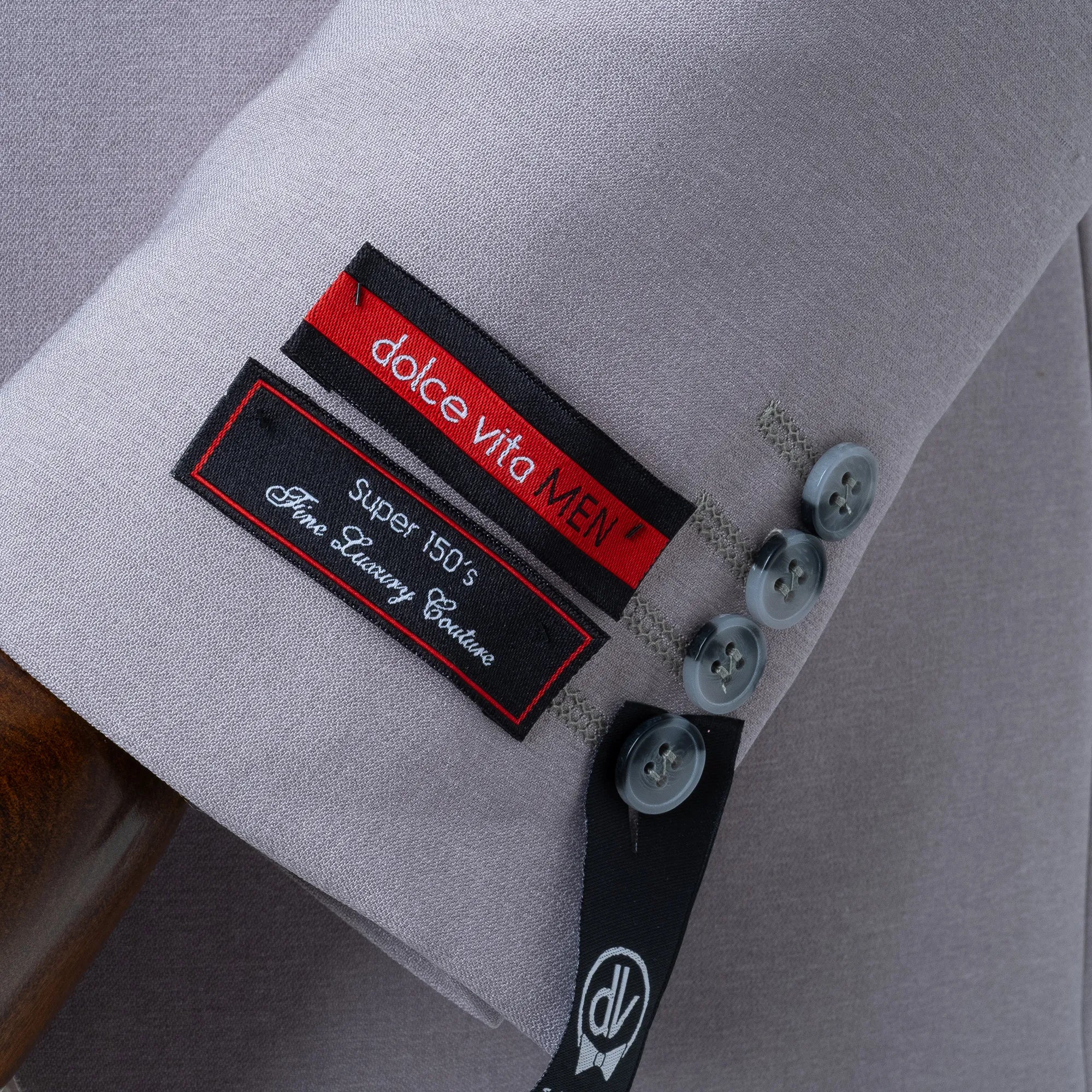 Ezekial | Gray Solid 3-Piece Tailored-Fit Suit
