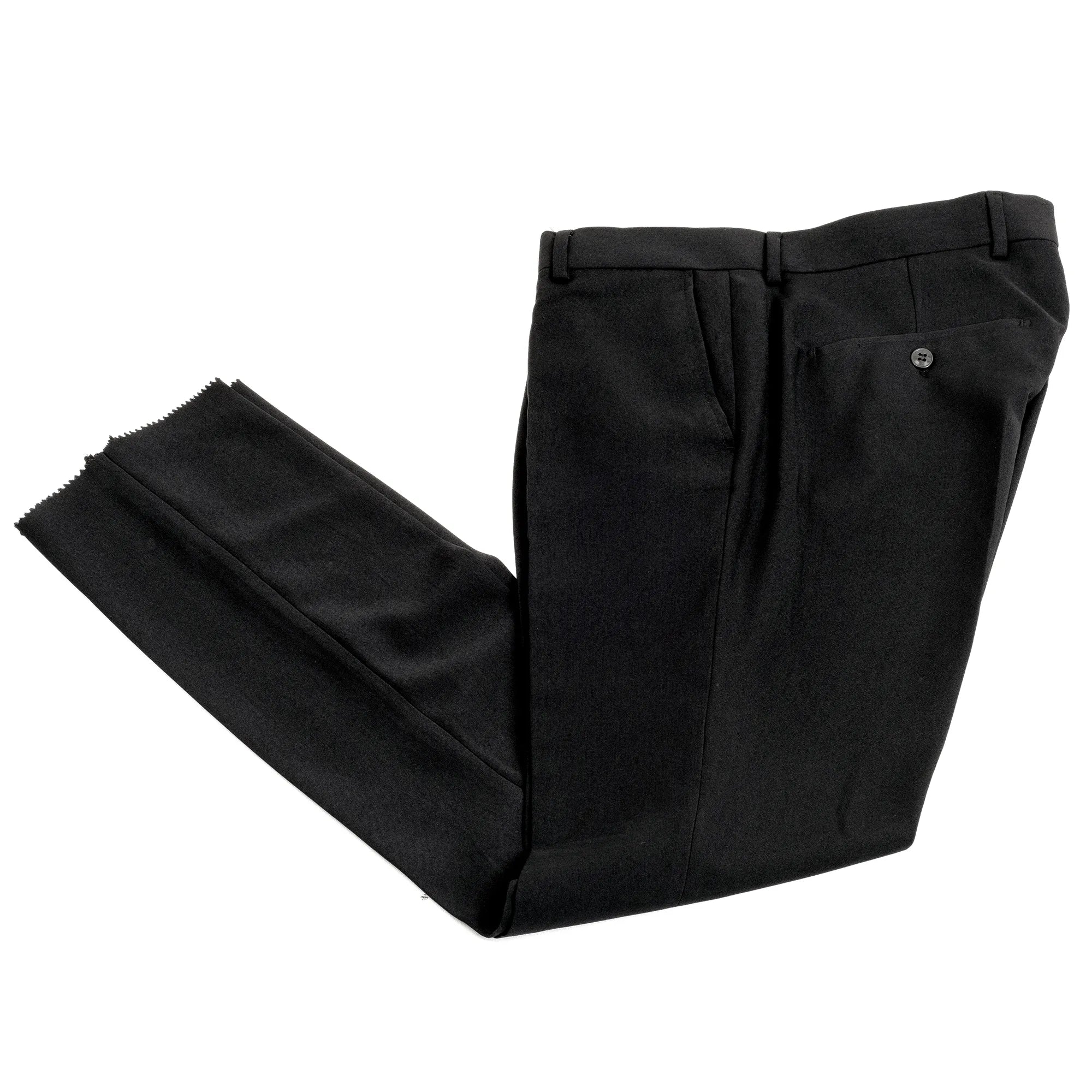 Dutch | Black Double-Breasted 2-Piece Tailored-Fit Suit