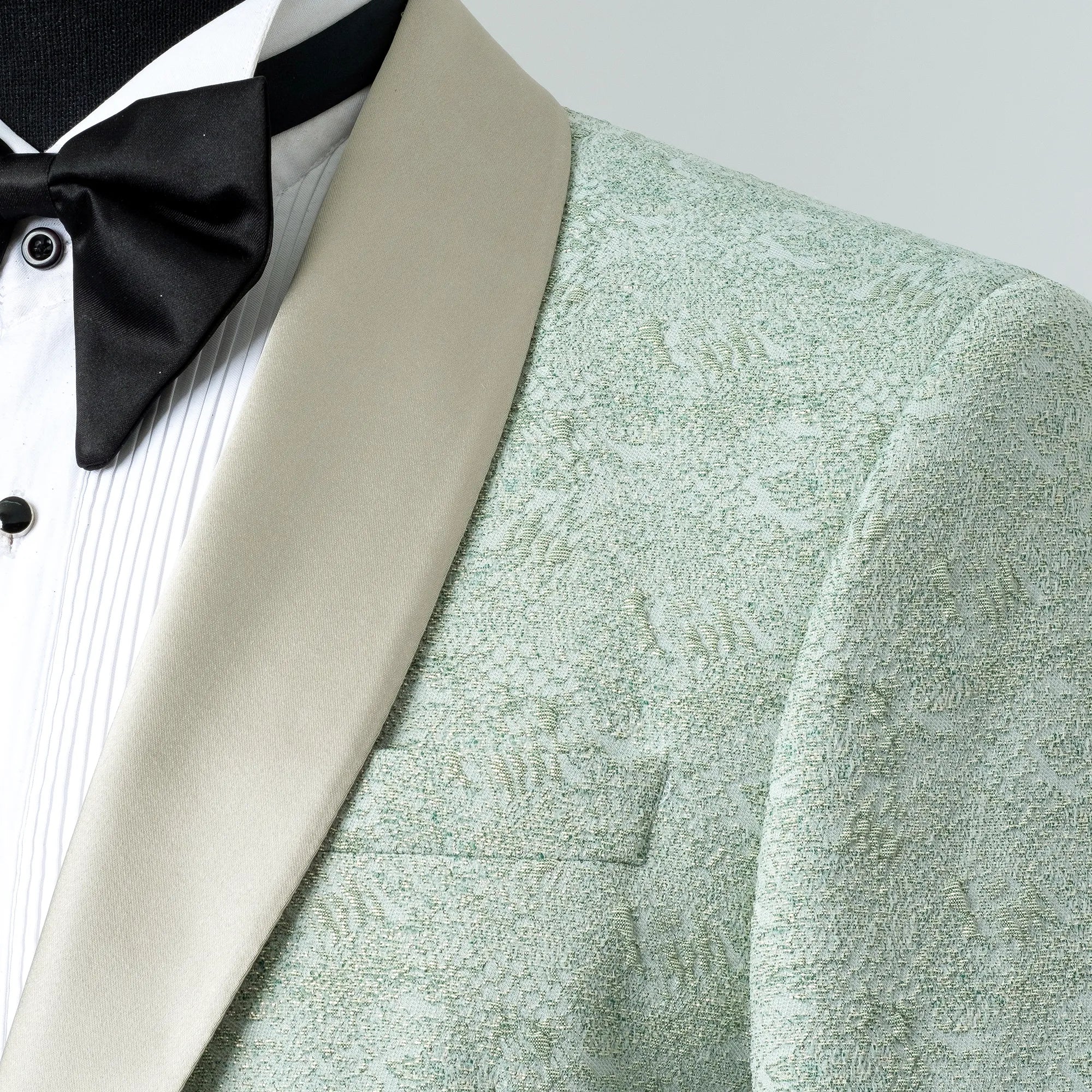 Cedric | Mint Splash Tailored-Fit Jacket