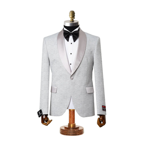 Cedric | Silver Splash Tailored-Fit Jacket