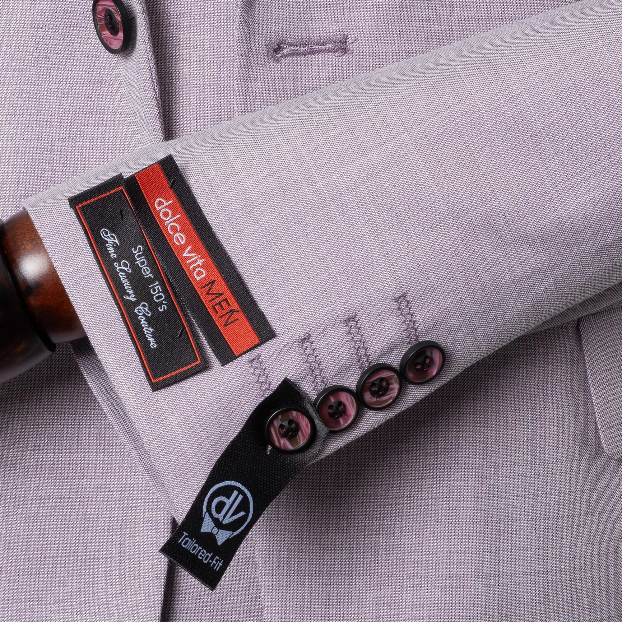 Vincenzo | Heather 3-Piece Tailored-Fit Suit
