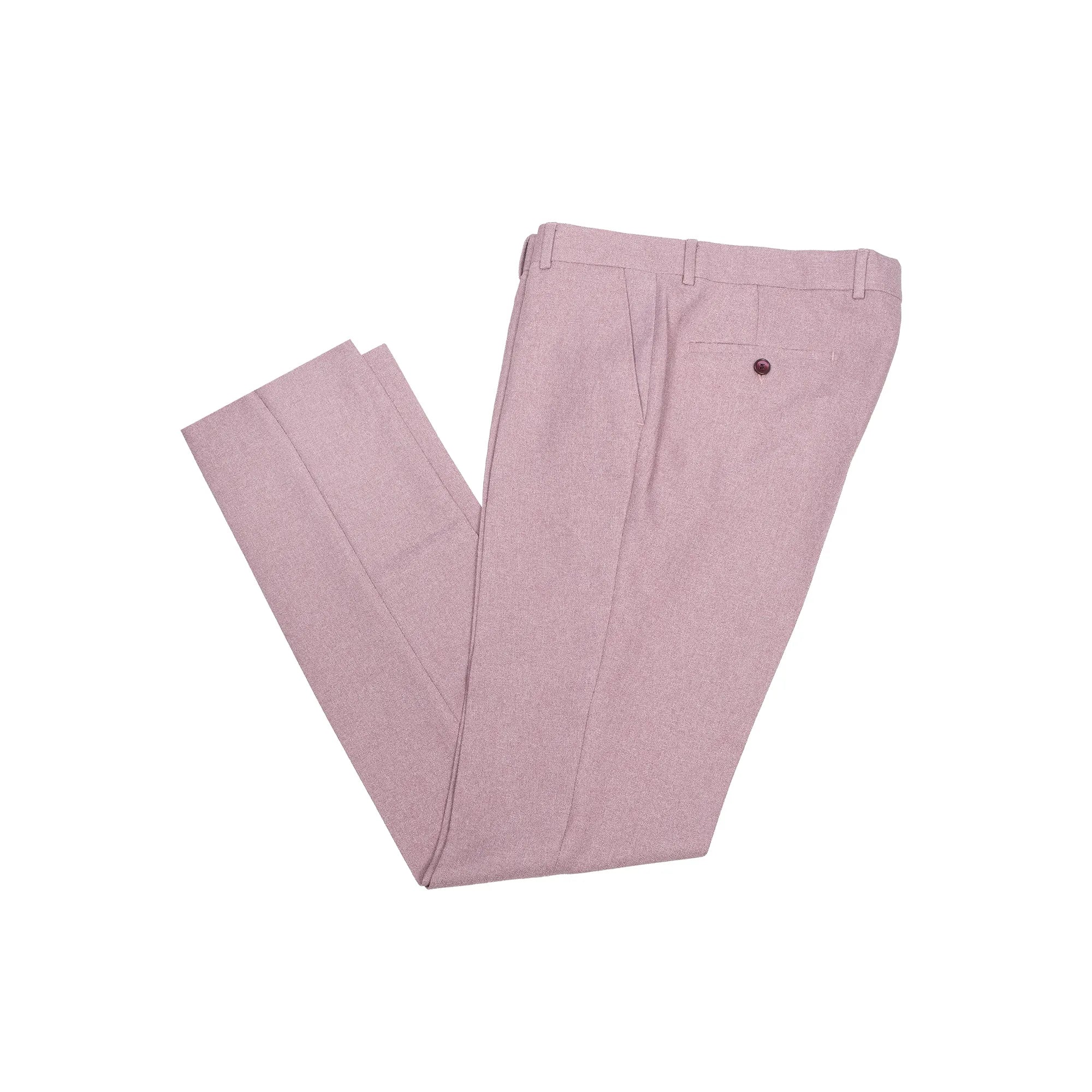 Isaac | Dusty Rose 3-Piece Tailored-Fit Suit