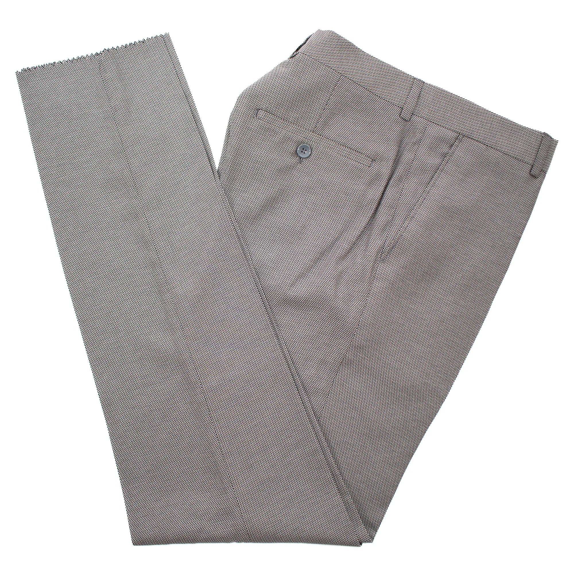 Gray Microcheck 3-Piece Tailored-Fit Suit