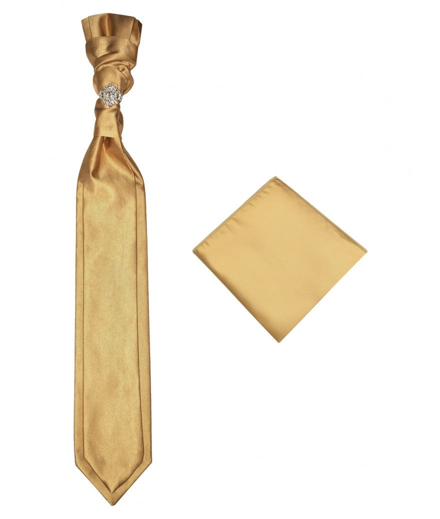 Gold 2-Layered Tie