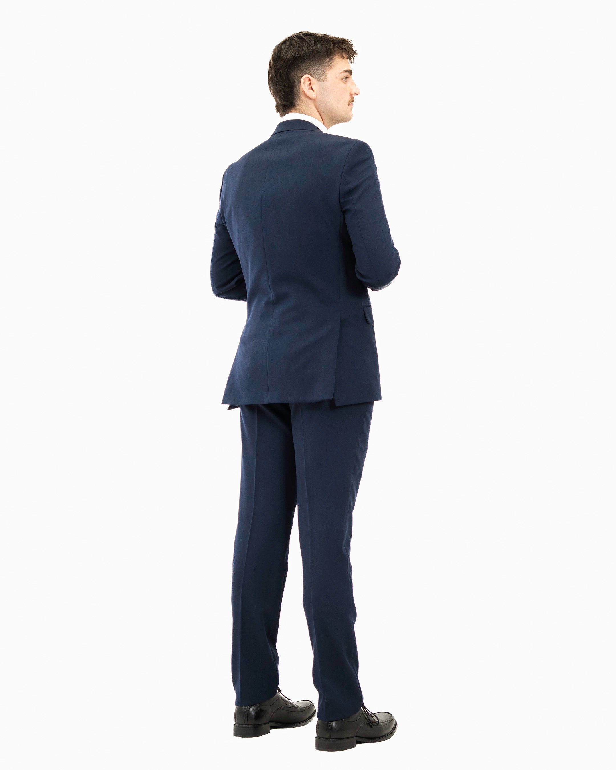 3-Piece Tailored-Fit Tuxedo with Peak Lapel