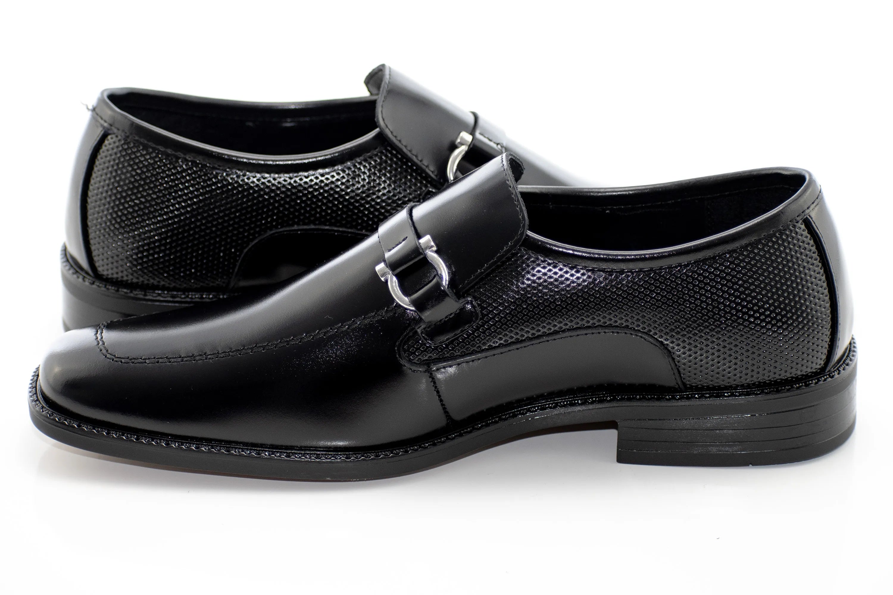 Black Contour Bit Loafer