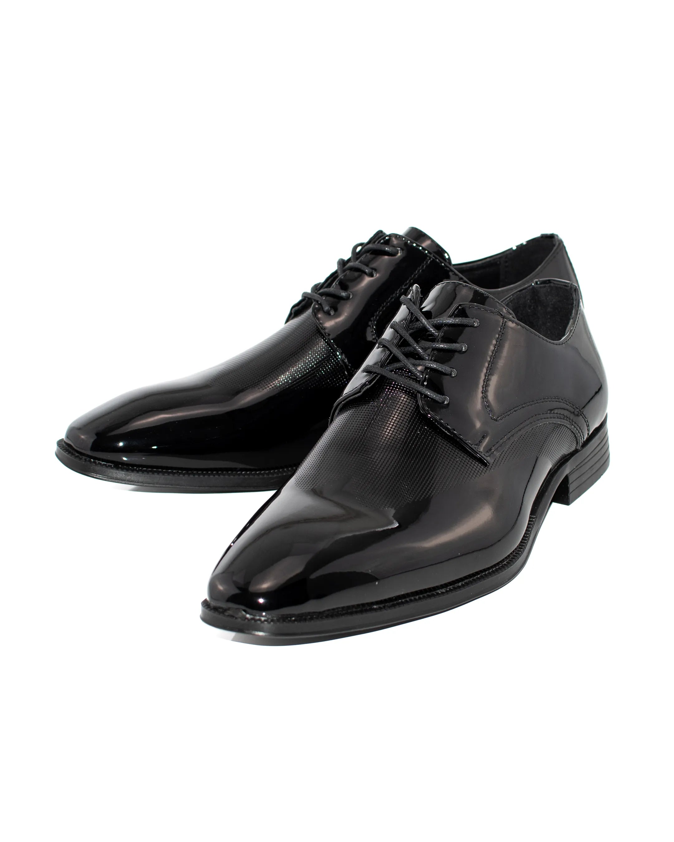 Patent Textured Vamp Derby