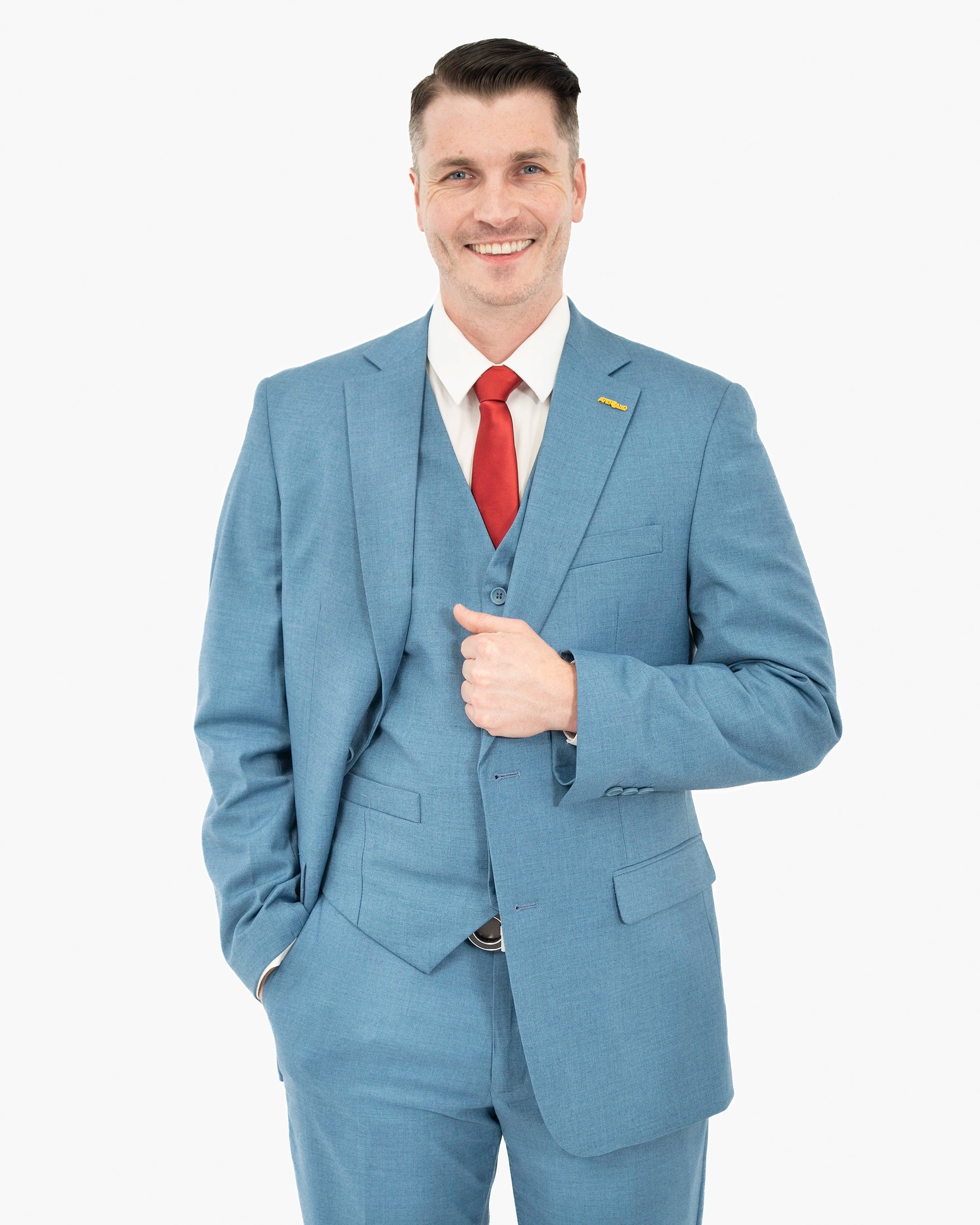 Emiliano | Steel Blue Suit Jacket