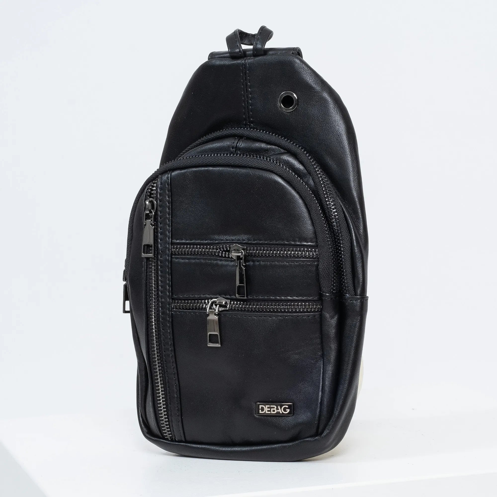 Leather Sling Cross Body Bag
