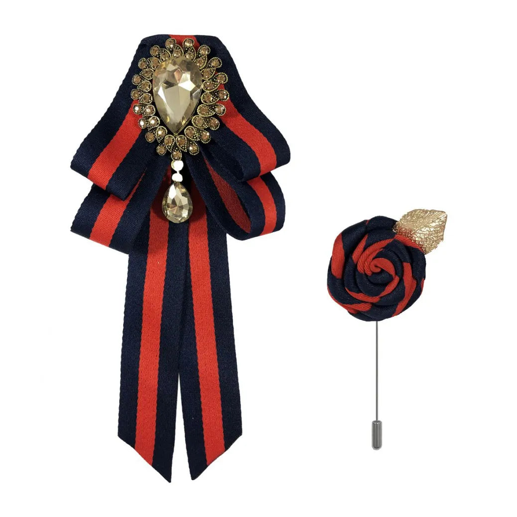 Brooch Bow Tie & Lapel Pin
