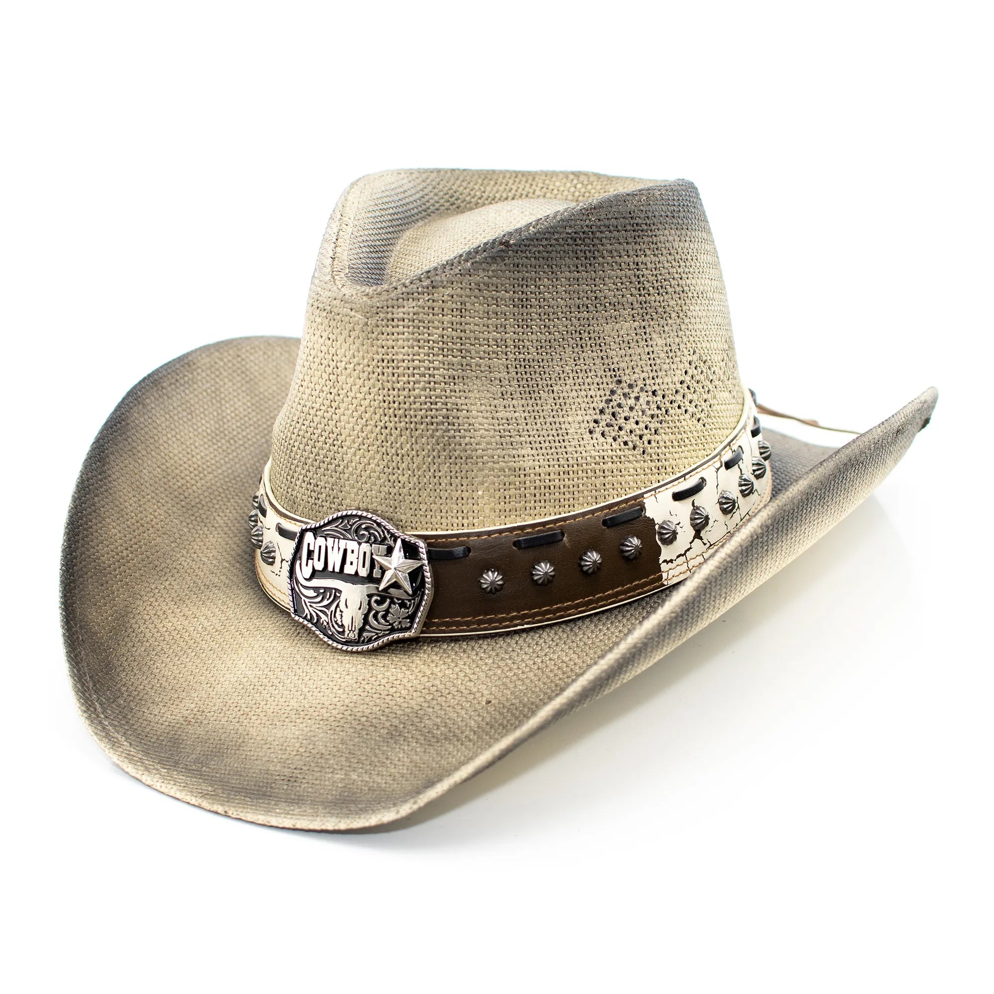 Shapeable Straw Cowboy Hat