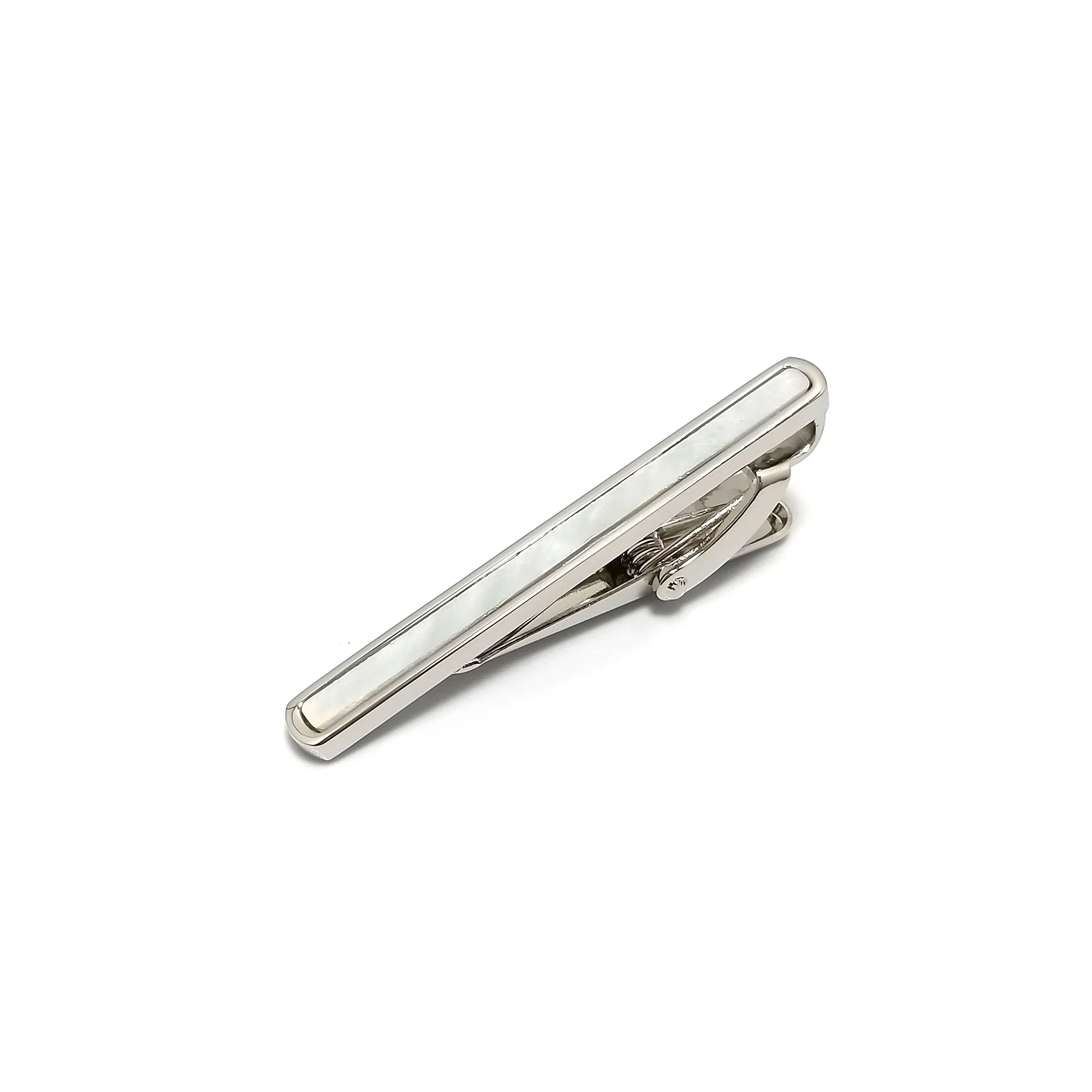 Mother of Pearl Roundel Cufflinks & Tie Bar