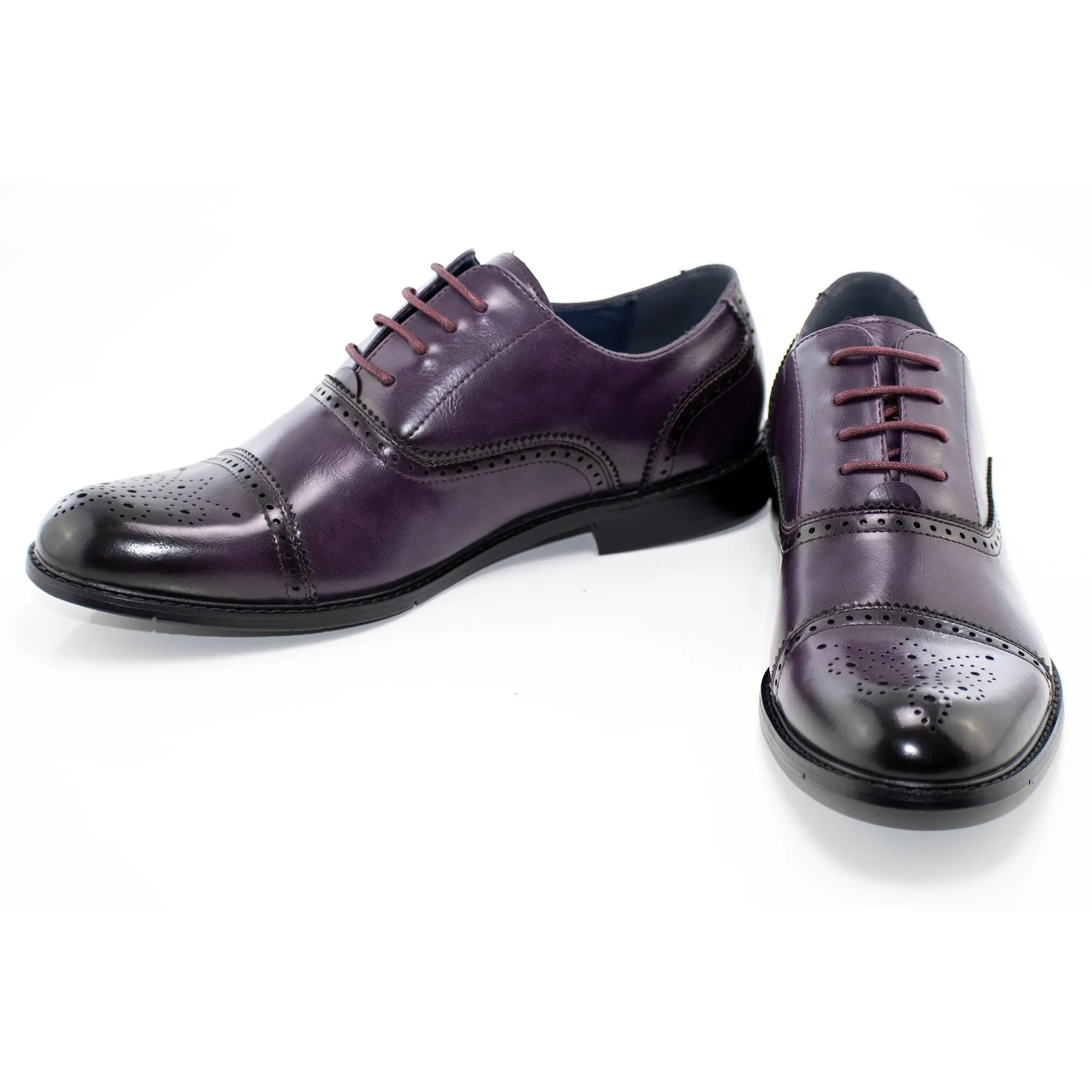purple men dress shoes Conrad Purple Oxfords  Amali Shoes