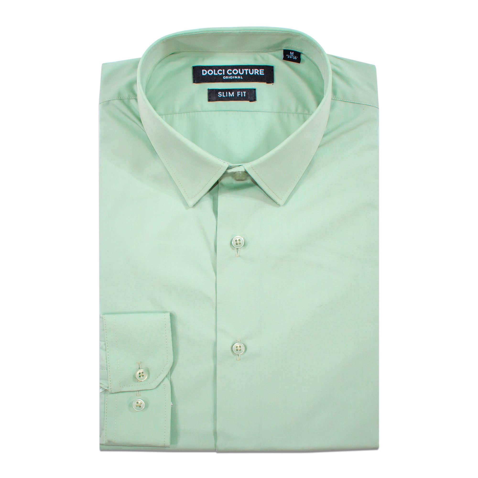 Sage Stretch Slim-Fit Dress Shirt