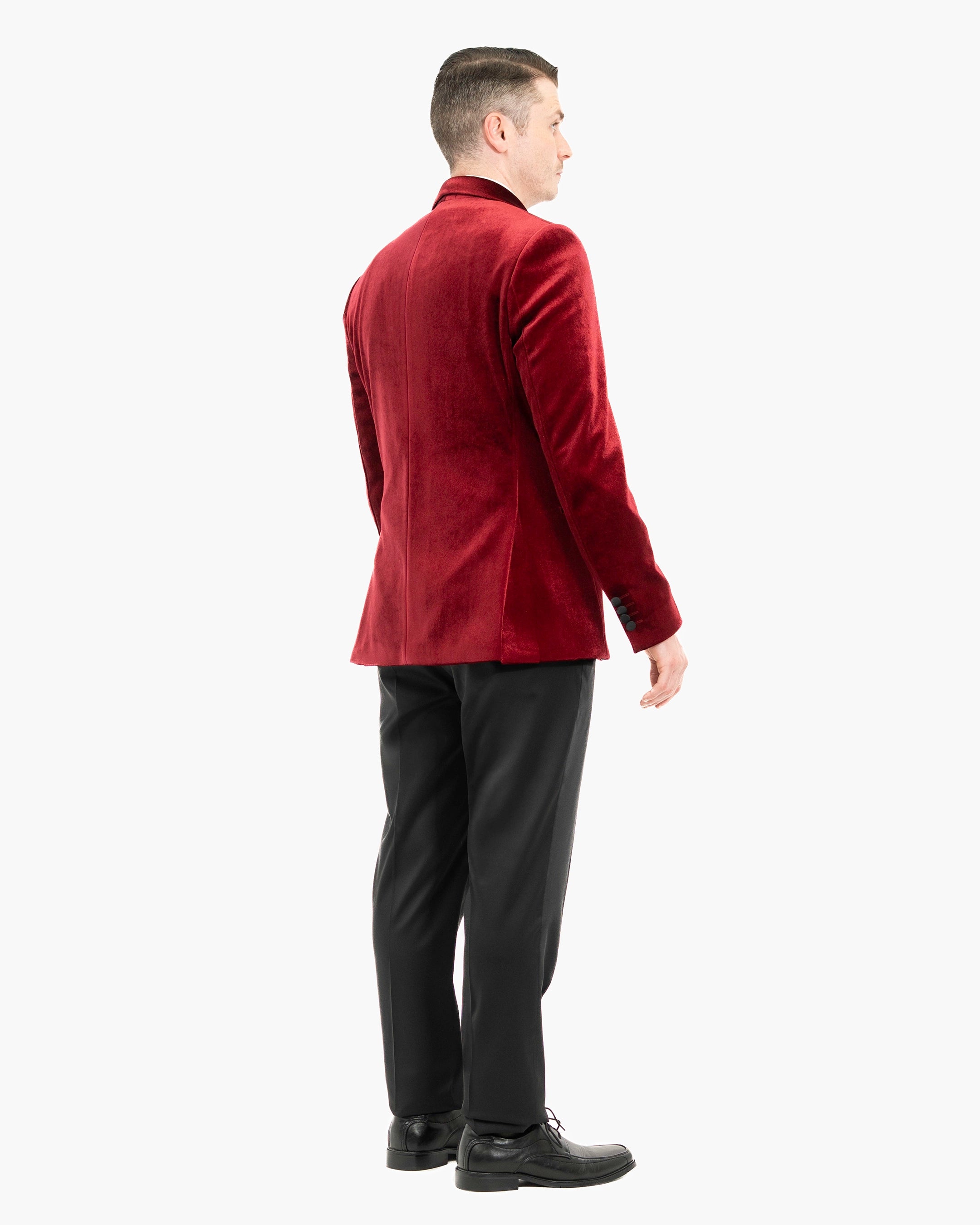 Amari | Velvet 3-Piece Tailored-Fit Tuxedo