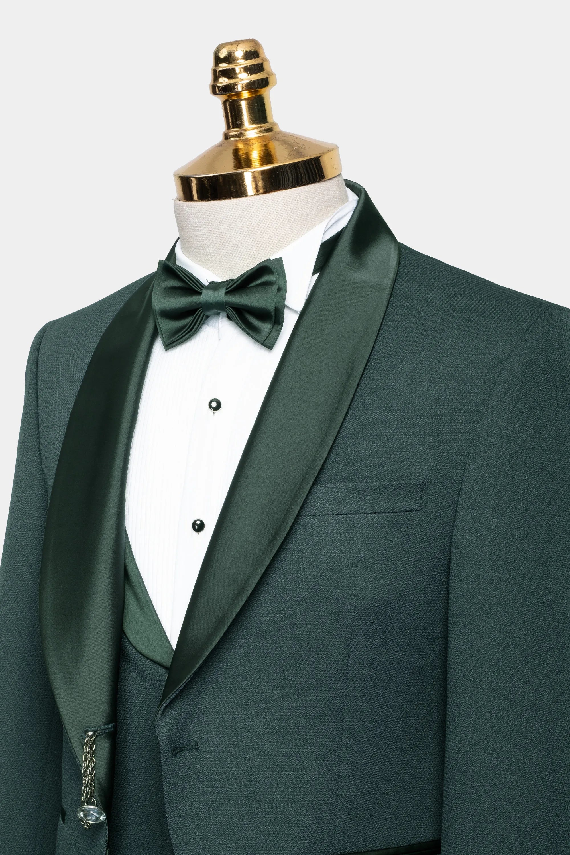 Rudolfo | 3-Piece Tailored-Fit Tuxedo with Chain Closure