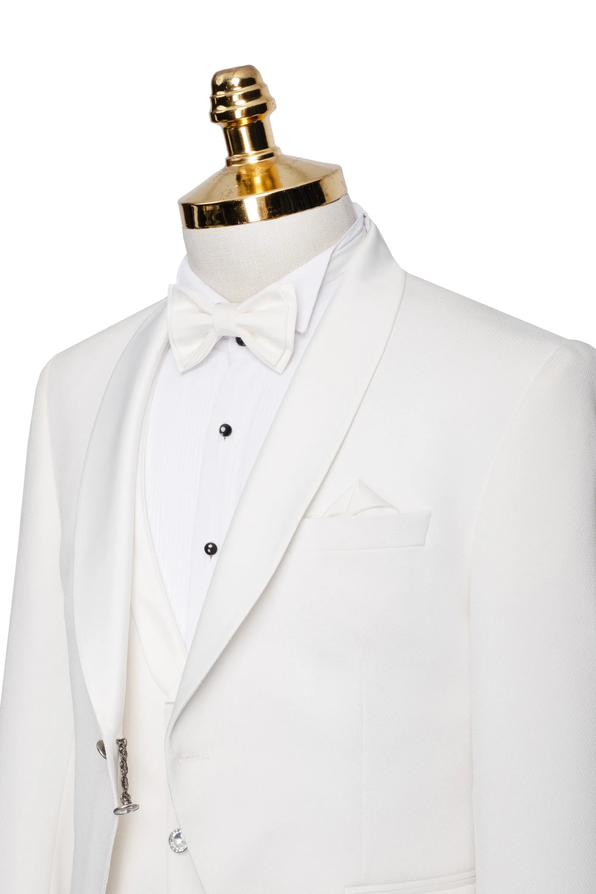 Rudolfo | 3-Piece Tailored-Fit Tuxedo with Chain Closure