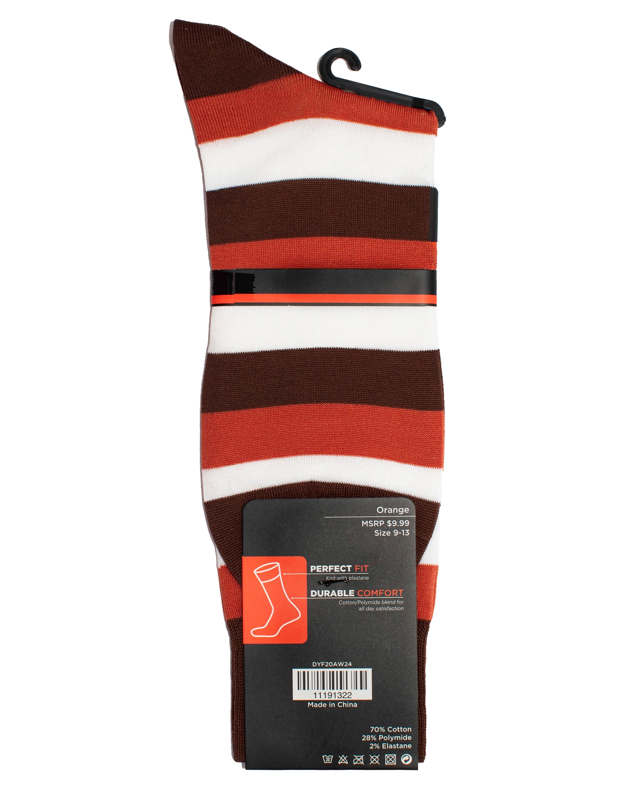 Premium Bold-Striped Socks