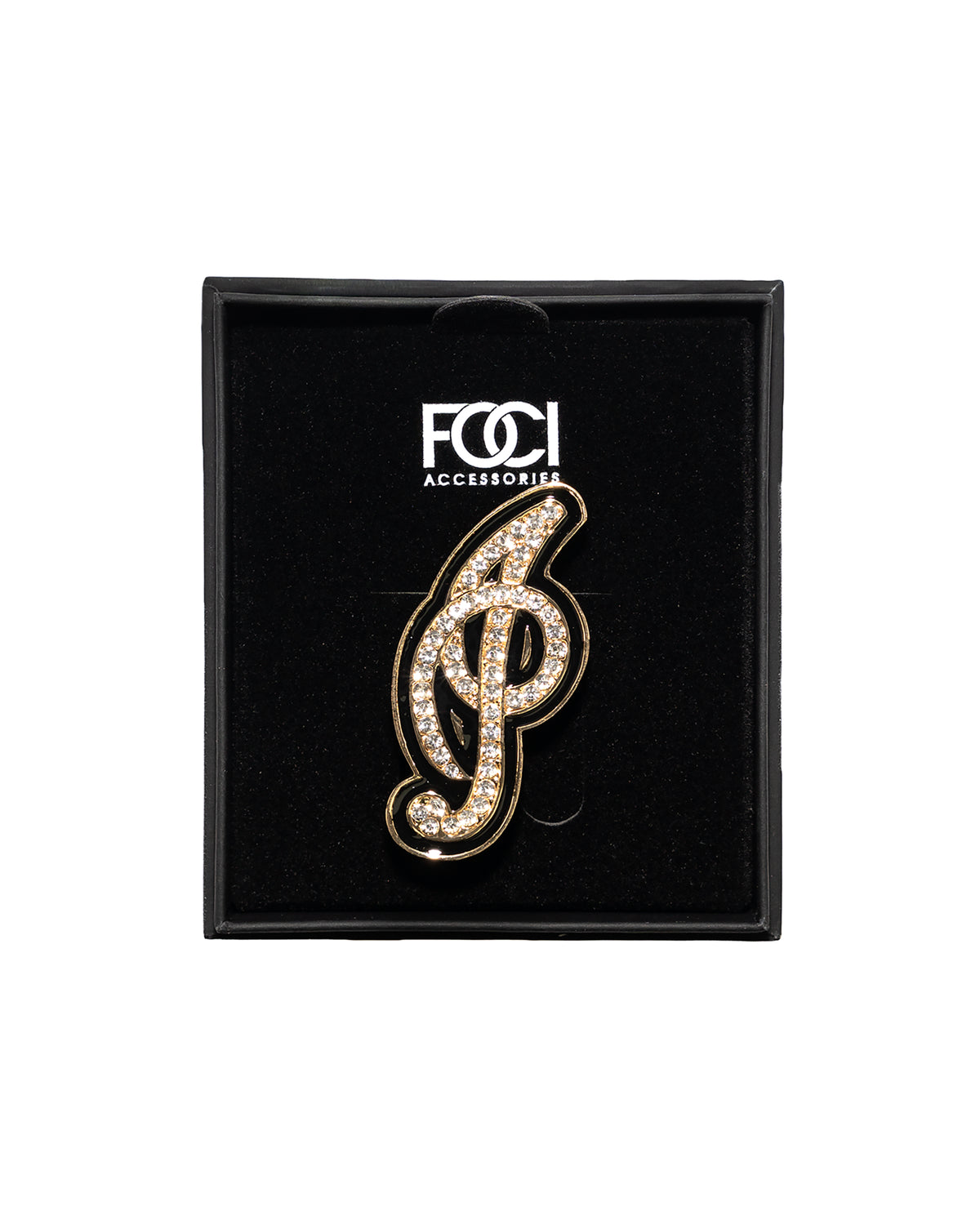 Gold Monogram Lapel Pin "I" | Dolce Vesta