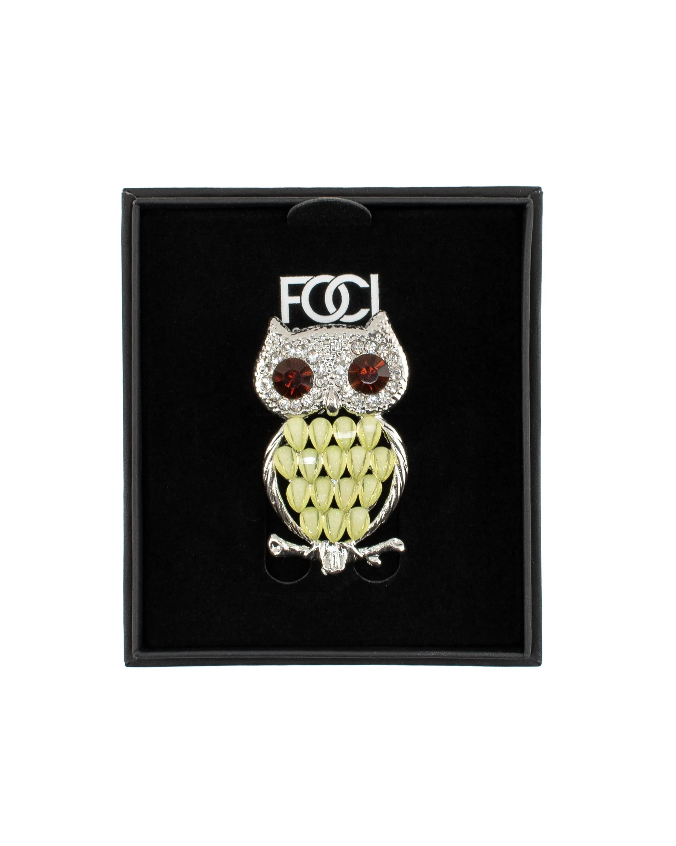 Large Athenian Owl Lapel Pin
