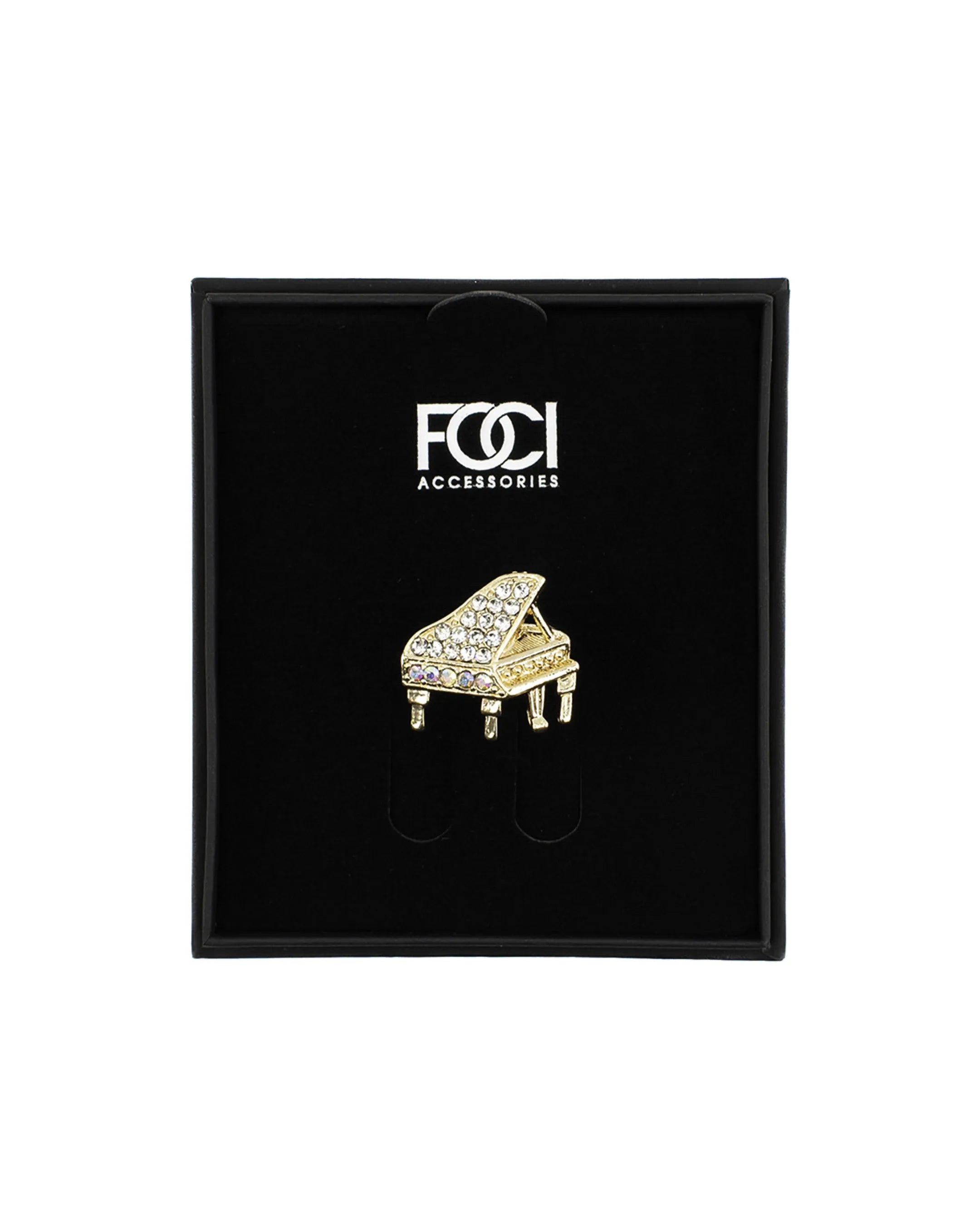 Crystal Baby Grand Lapel Pin