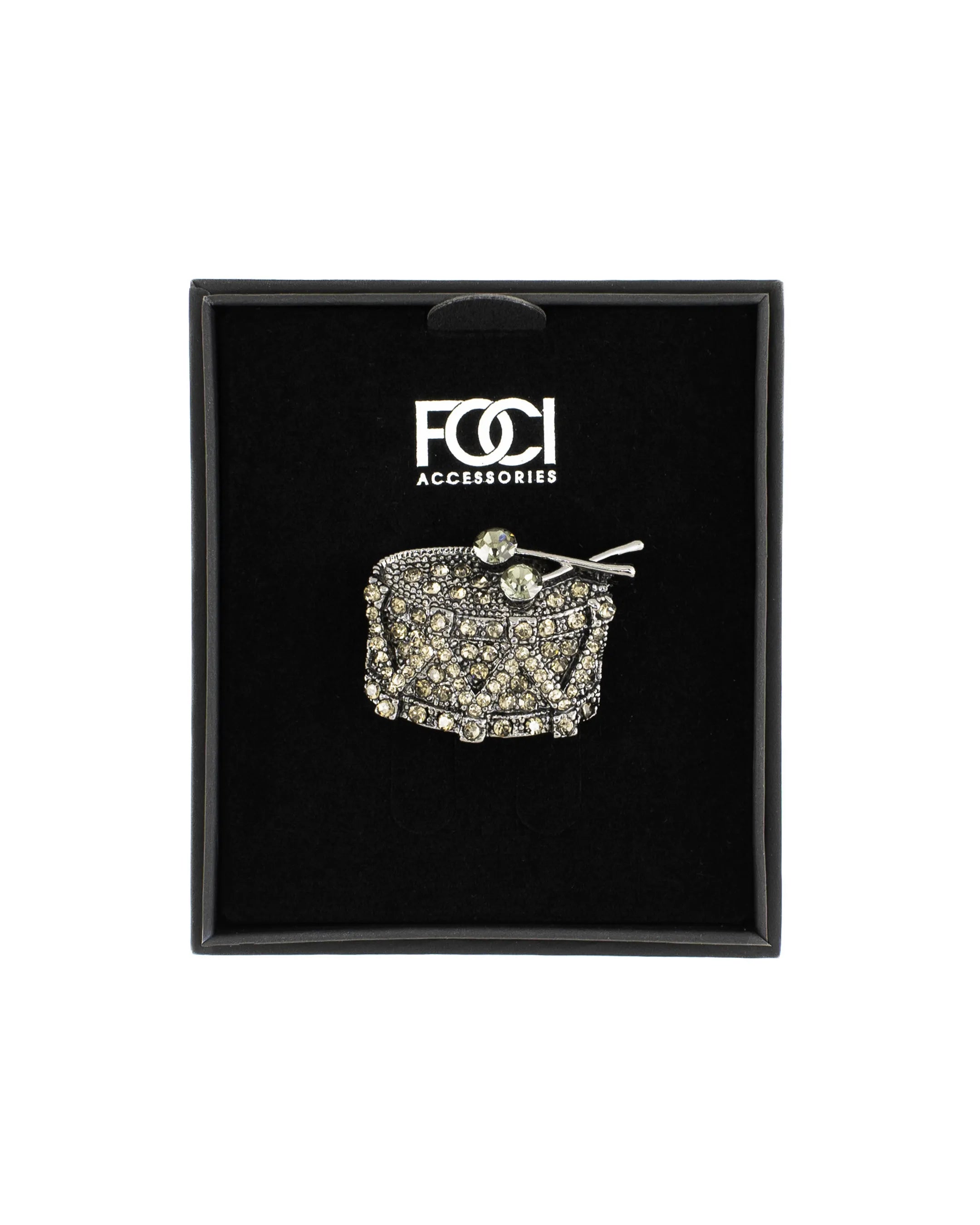 Large Marching Snare Lapel Pin