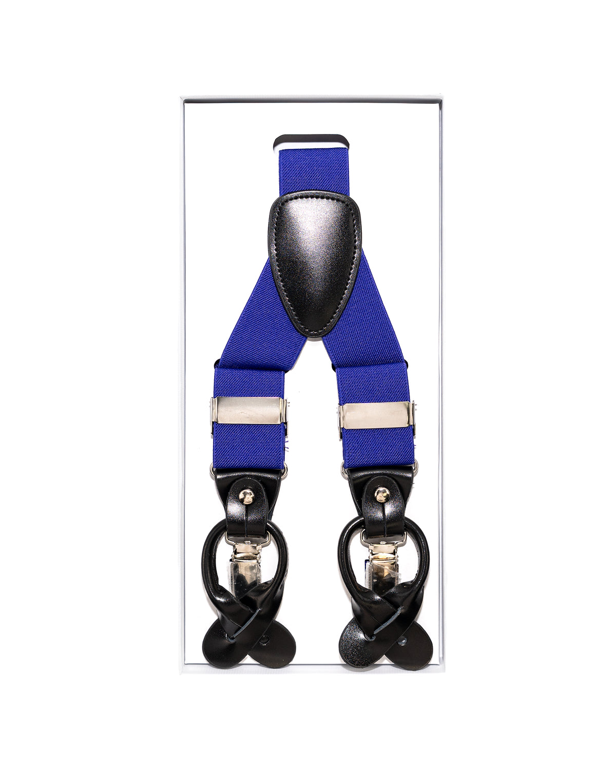 Purple FOCI Suspenders | Above in Package | Dolce Vesta