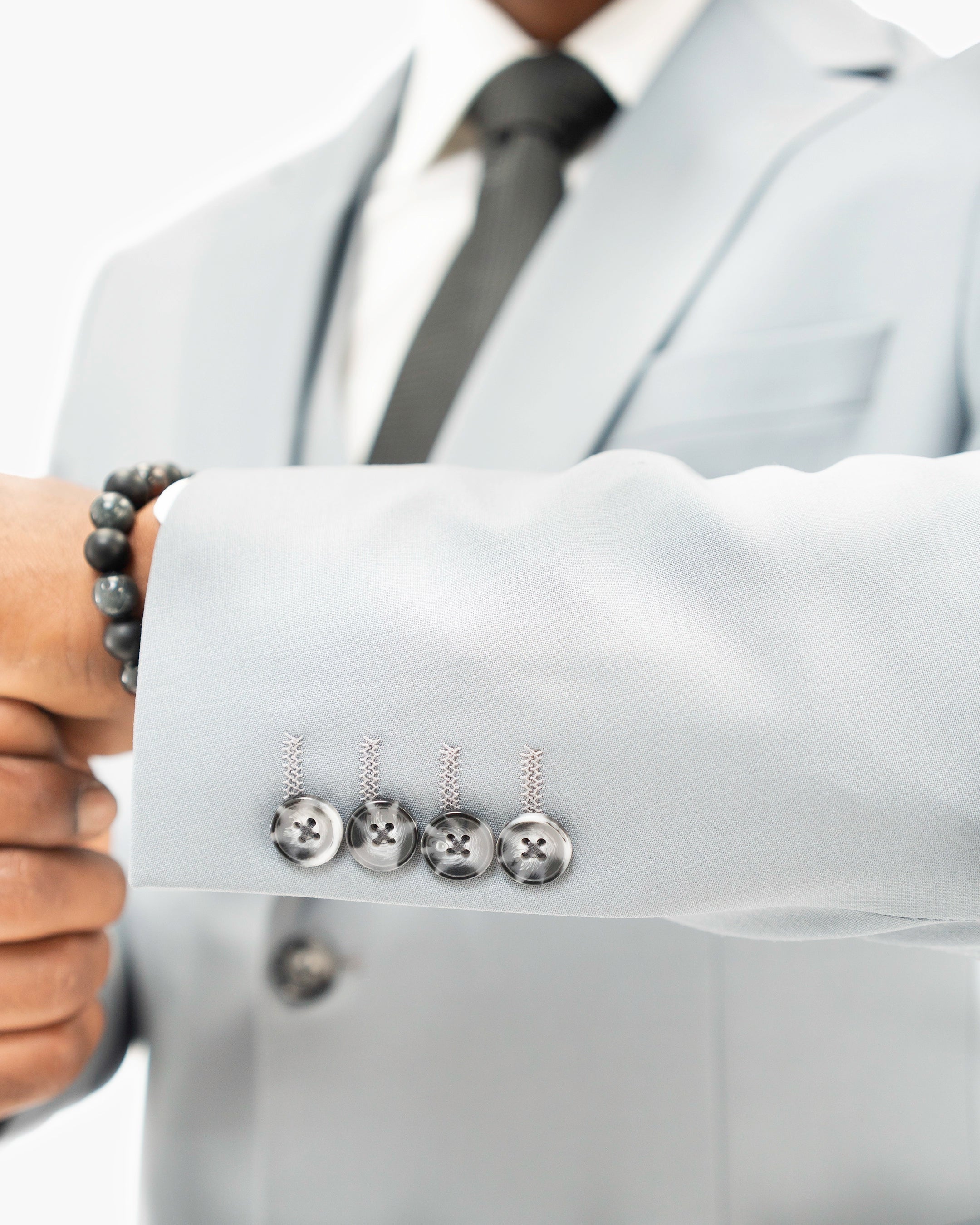 Gabriel | 3-Piece Tailored-Fit Wool Suit