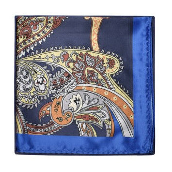 Squared Silk Handkerchief