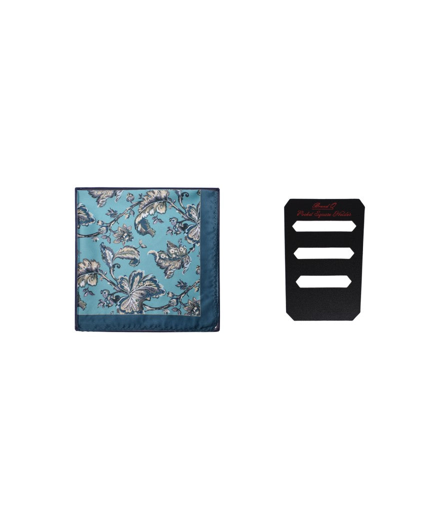 Squared Silk Handkerchief