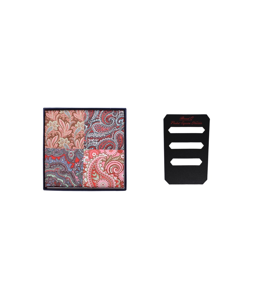 Squared Silk Handkerchief