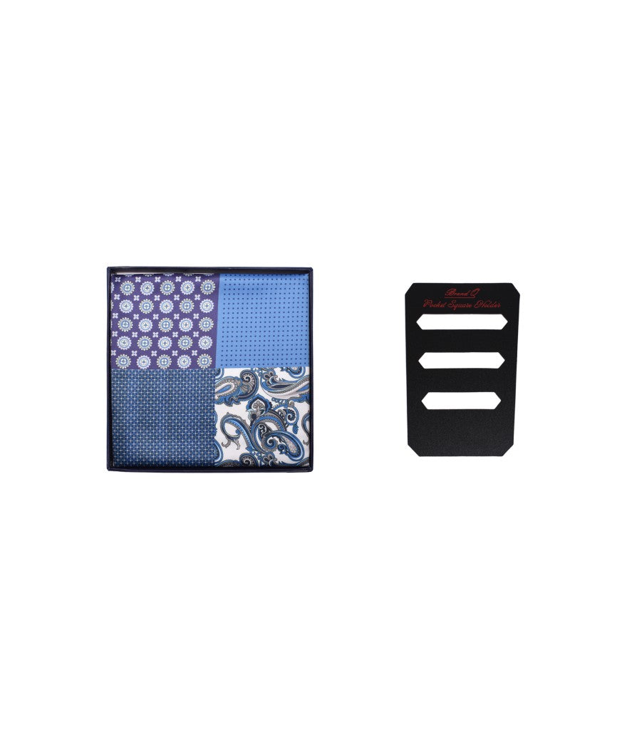 Squared Silk Handkerchief