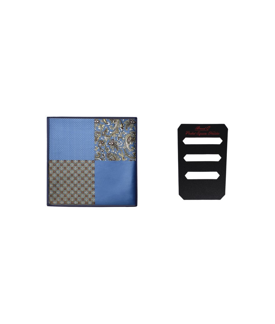 Squared Silk Handkerchief