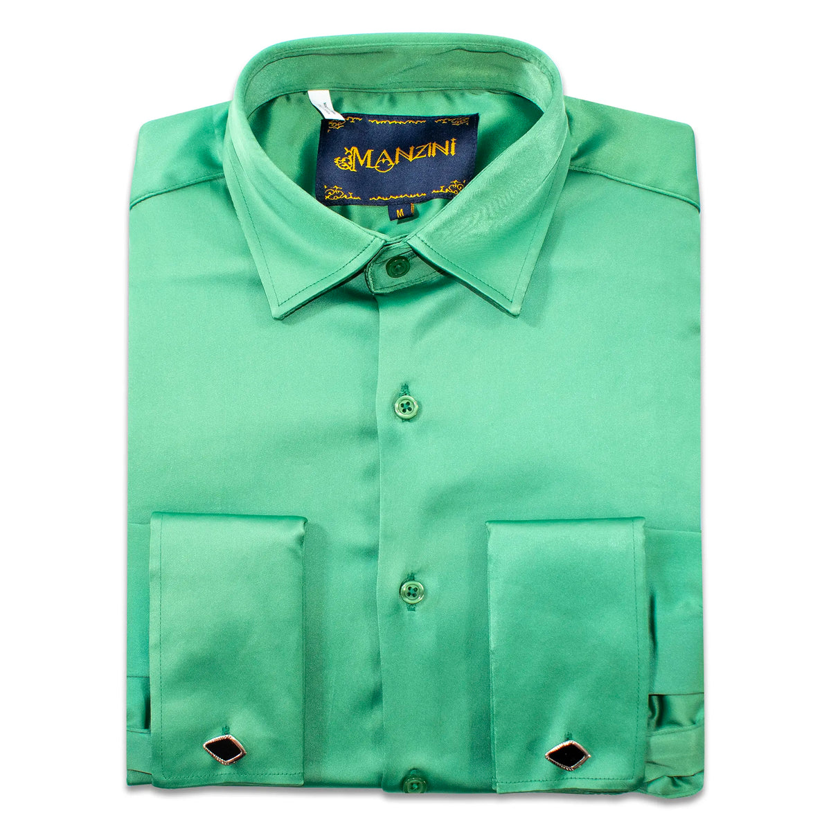 men's kelly green dress shirt Modern Regular-Fit xmas in july 2024