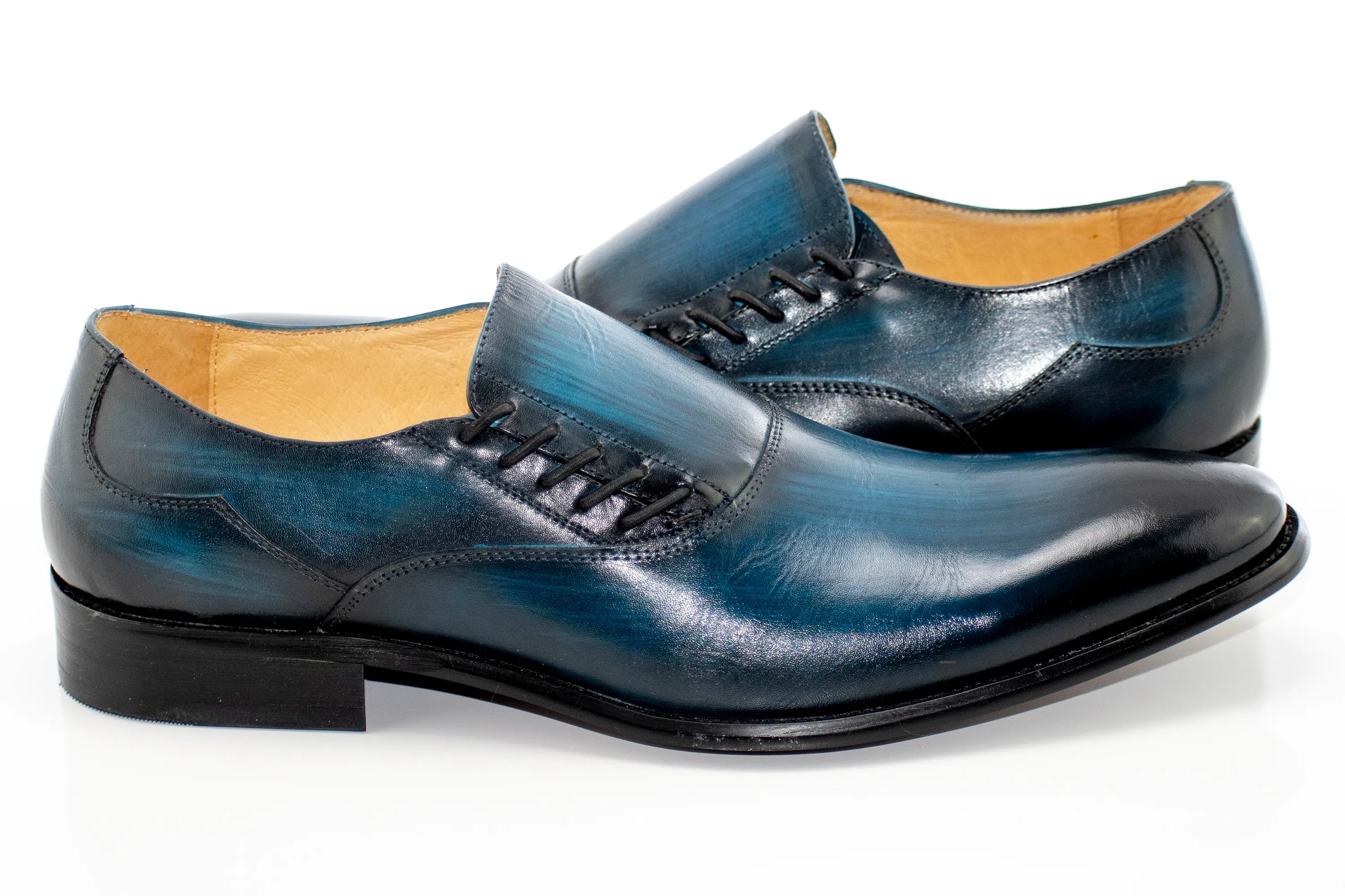 Men's Navy Blue Slip-On Dress Loafer