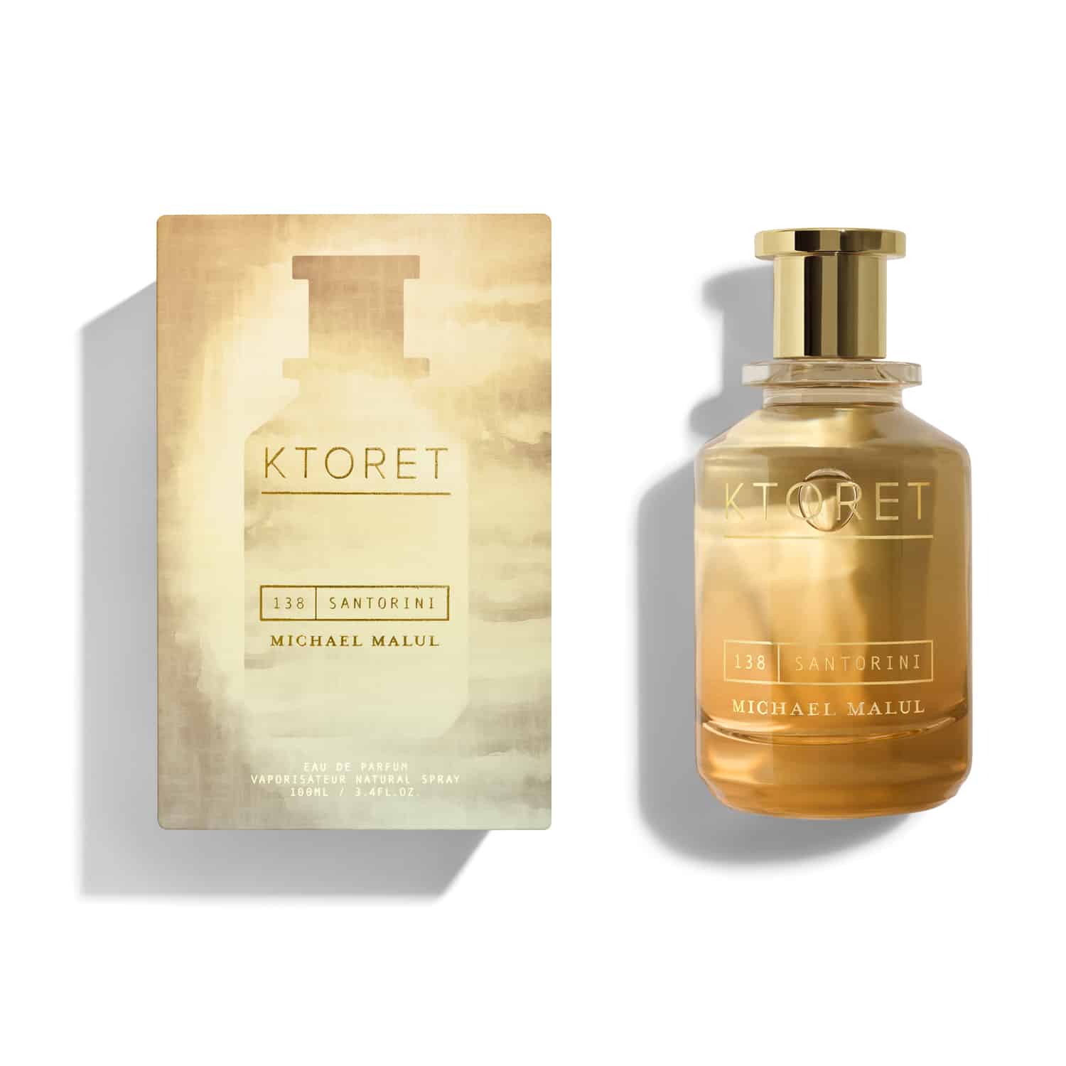 KTORET 138 Santorini Eau de Parfum by Michael Malul - PERFUME BOUTIQUE