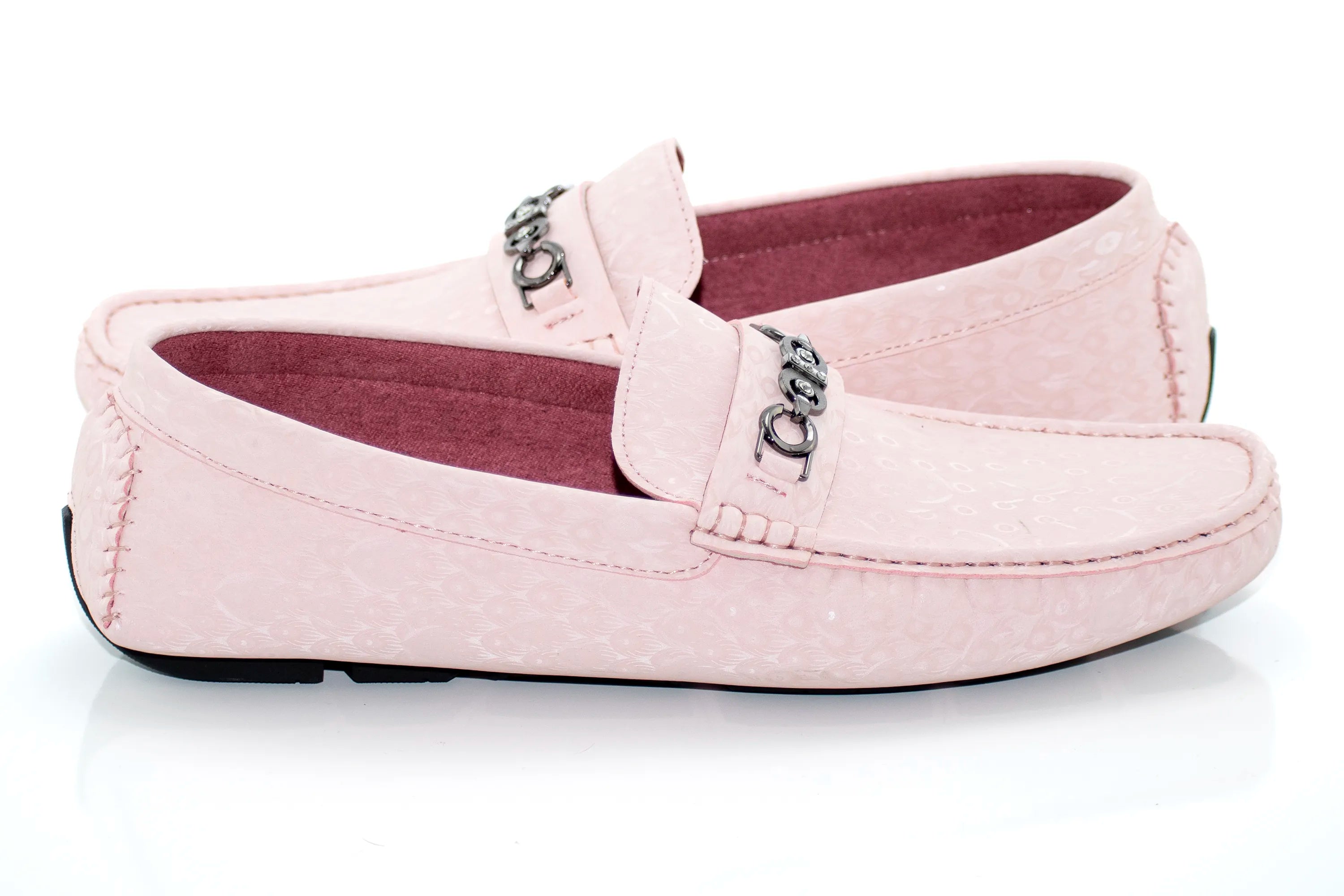 Pink Ogee Textured Bit Driver
