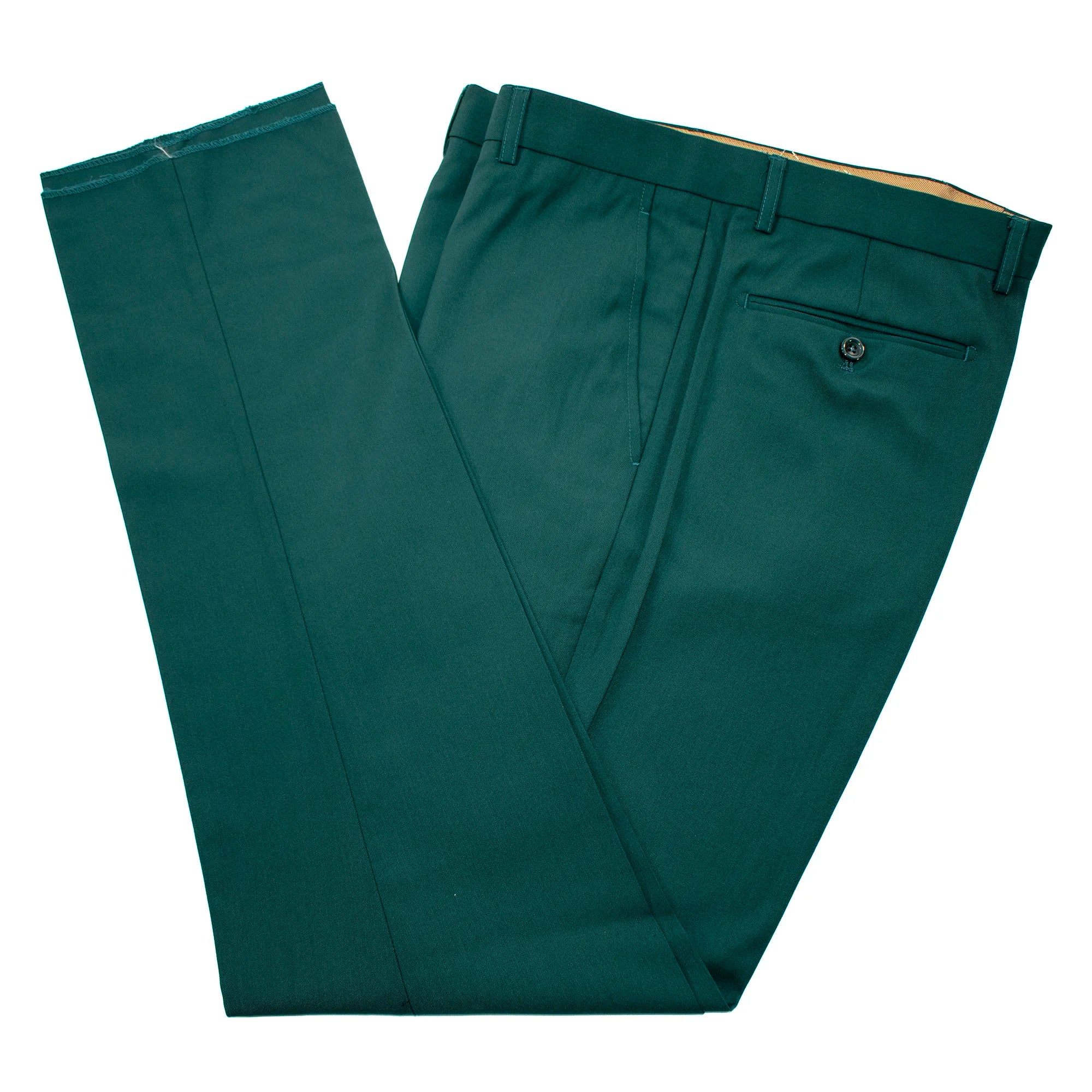 Emerald with Woven Gold Filigree 3-Piece Slim-Fit Tuxedo