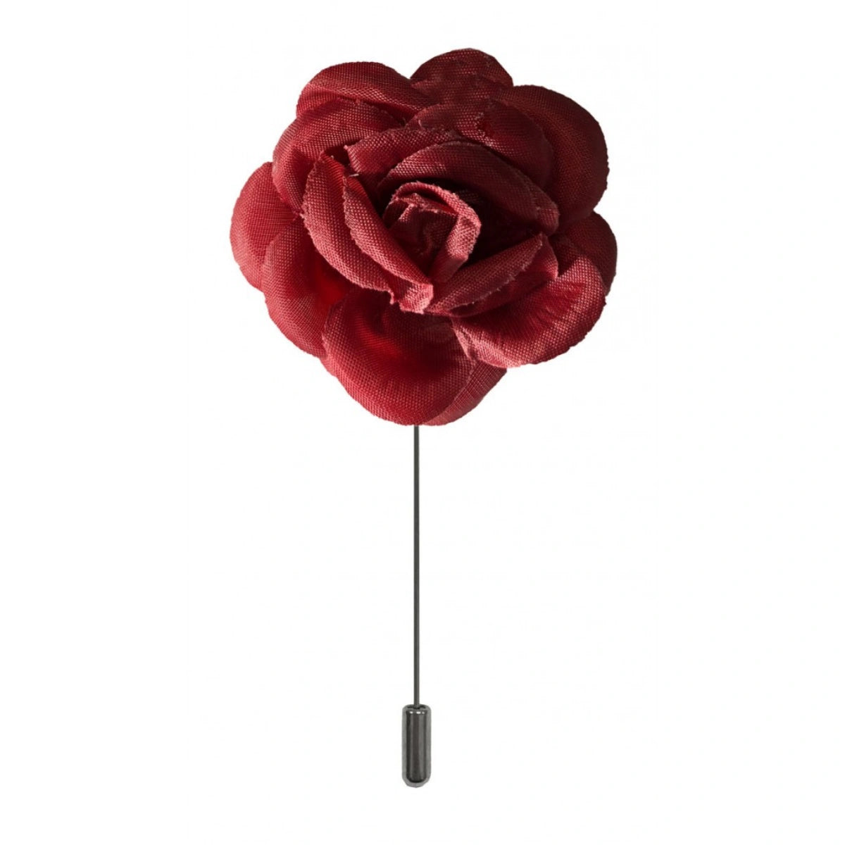 Rose Shaped Medium Floral Lapel Pin