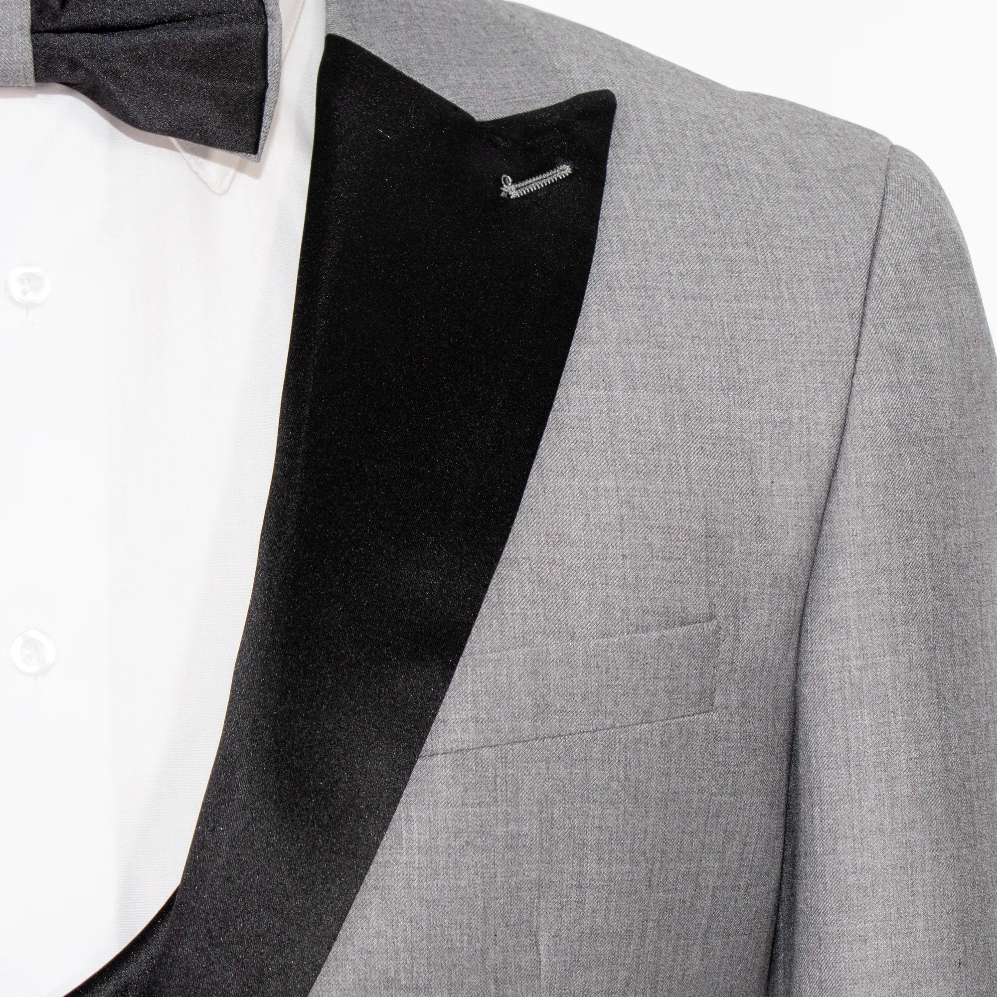 Gray 3-Piece Slim-Fit Tuxedo