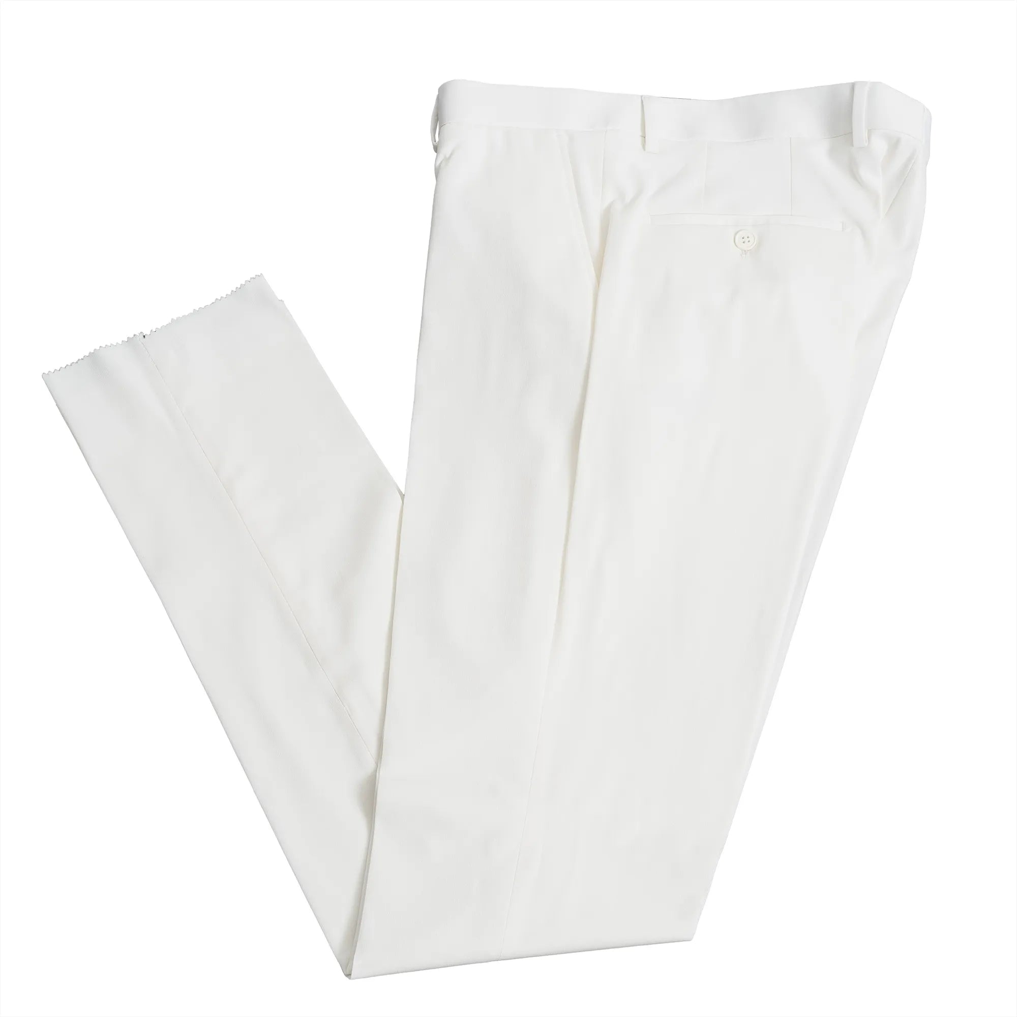 Alistair | White 3-Piece Slim-Fit Western Tuxedo with Paisley Vest