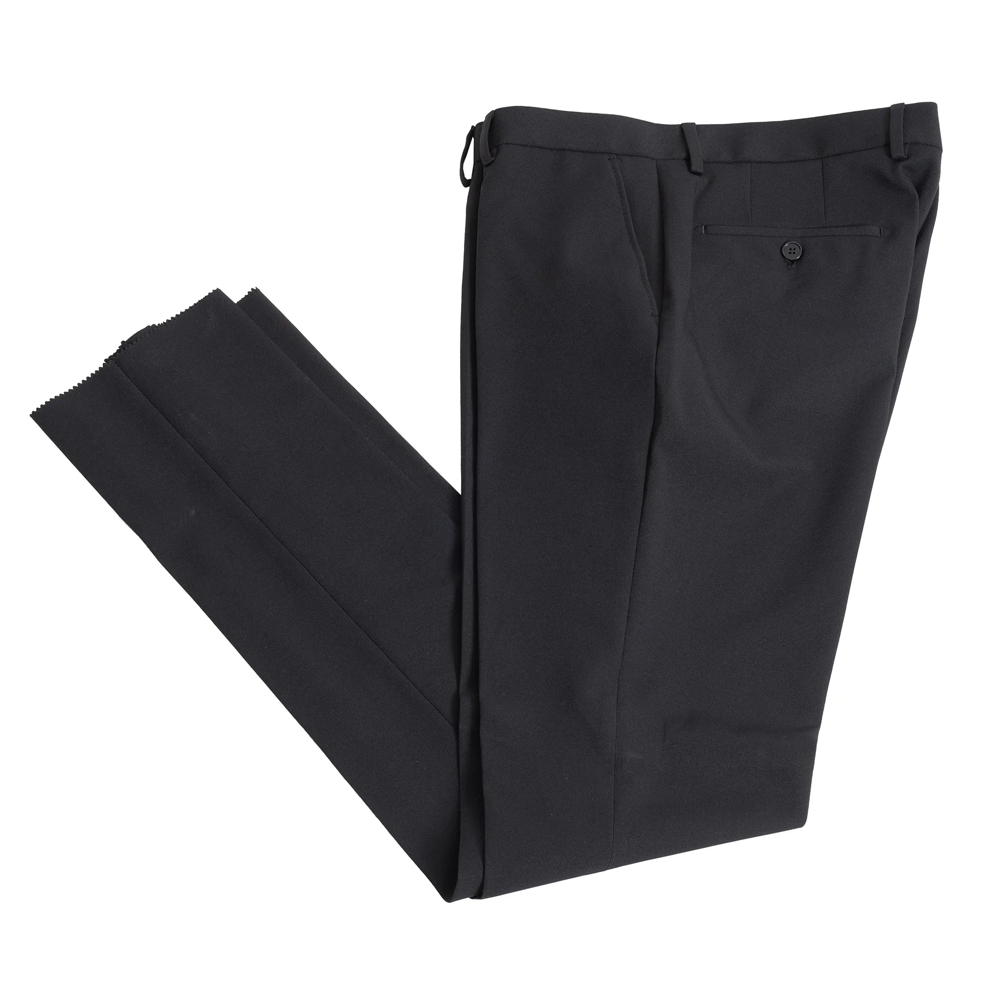 Black 3-piece slim-fit tuxedo With Trimmed Shawl Lapel