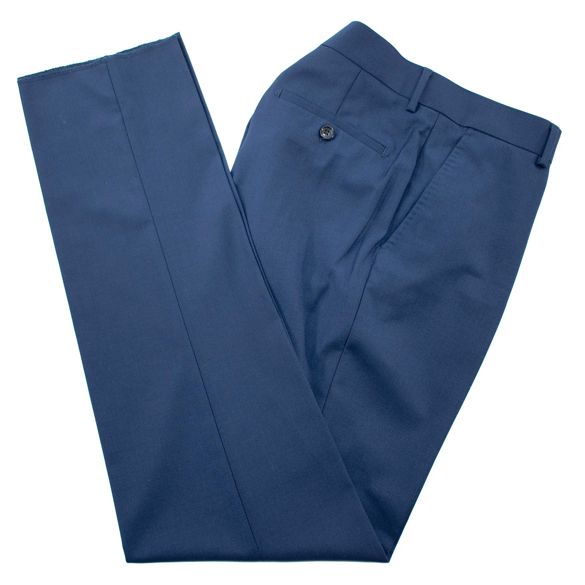 Sapphire 3-Piece Tailored-Fit Tuxedo with Black Notch Lapel