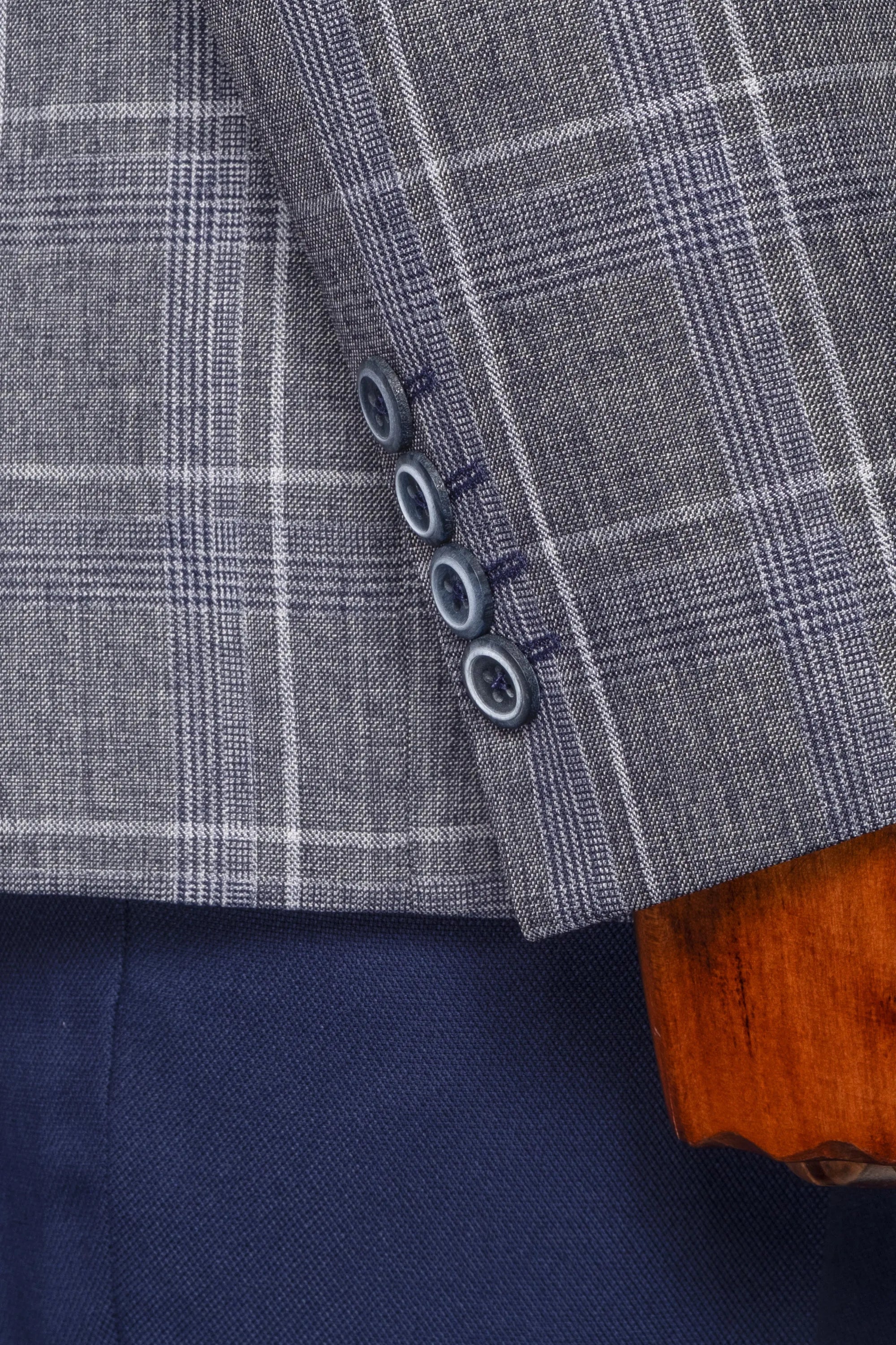 Rodney | Plaid 3-Piece Tailored-Fit Suit