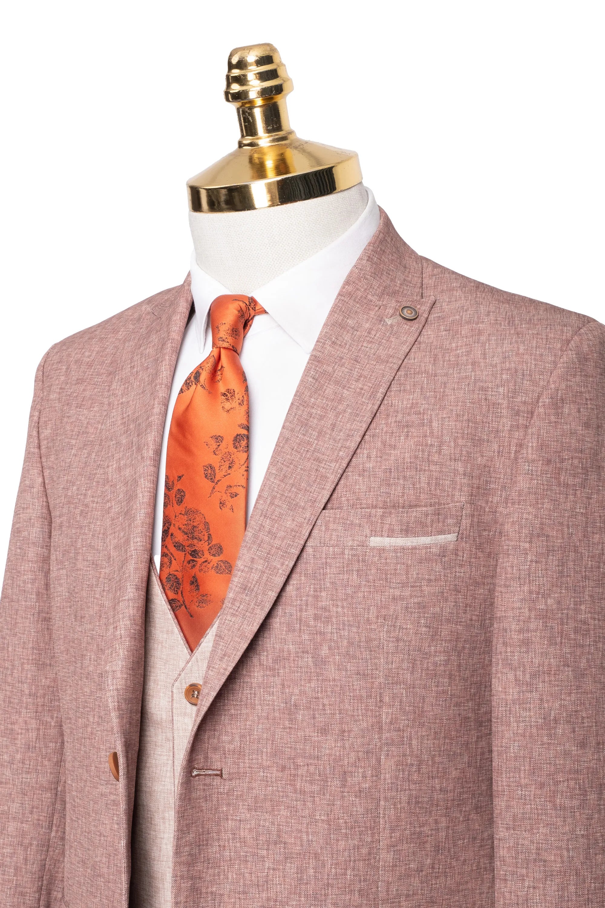 Winston | Twill 3-Piece Tailored-Fit Suit