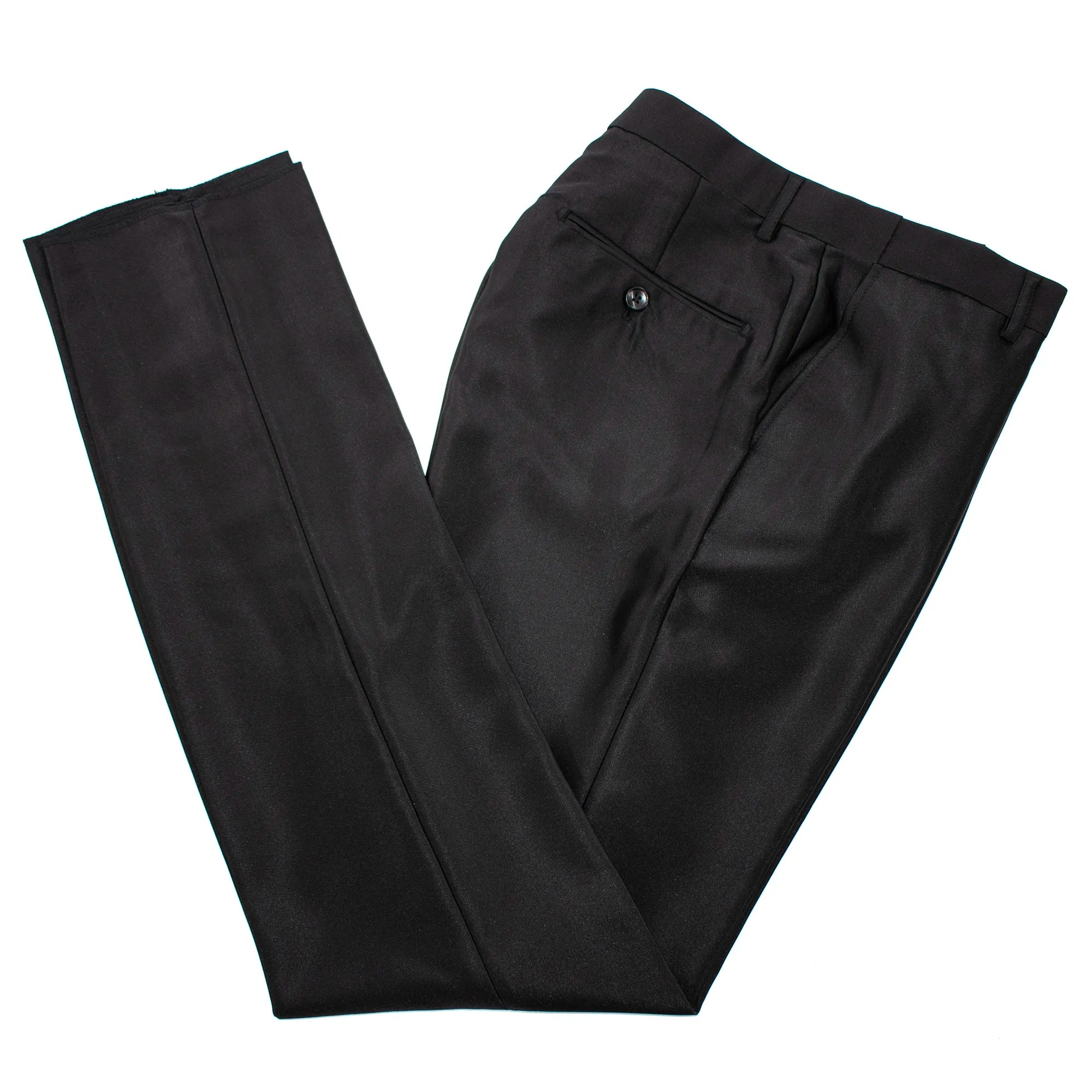 Burgundy Sharkskin 3-Piece Slim-Fit Tuxedo
