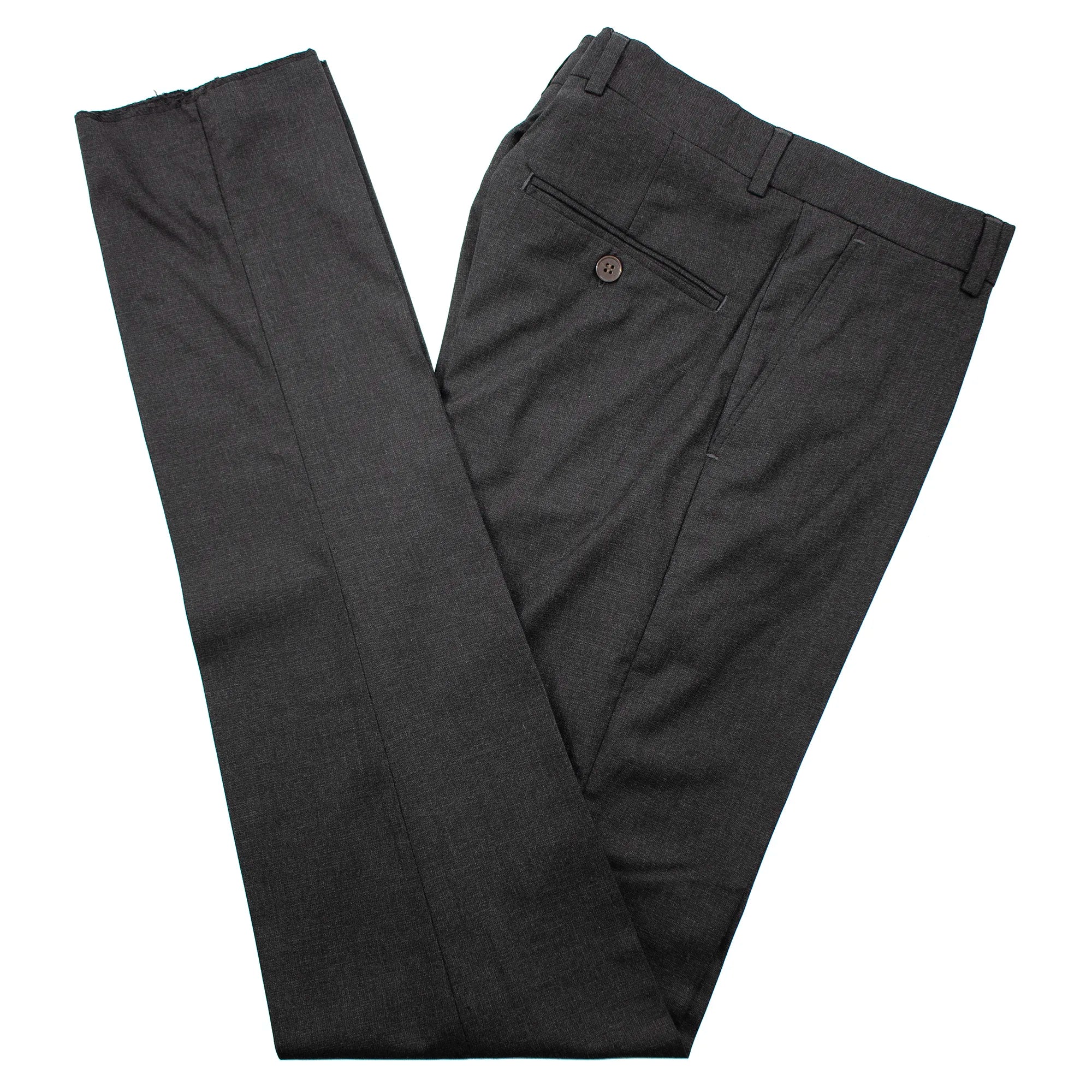 Black Plaid 3-Piece Slim-Fit Tweed Suit