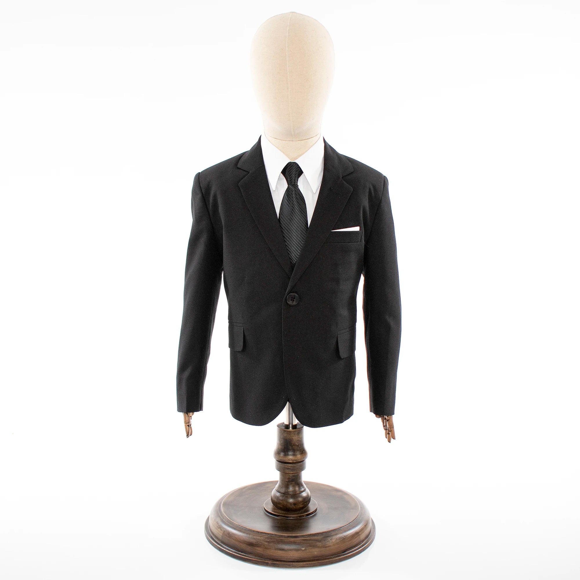 Black 3-Piece Kids' Suit