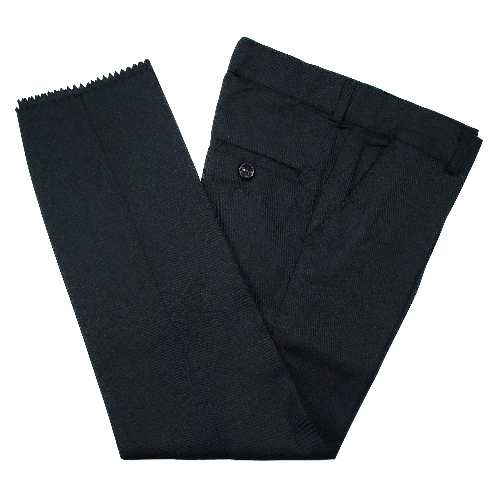 Kids' Black And Navy 3-Piece Tuxedo