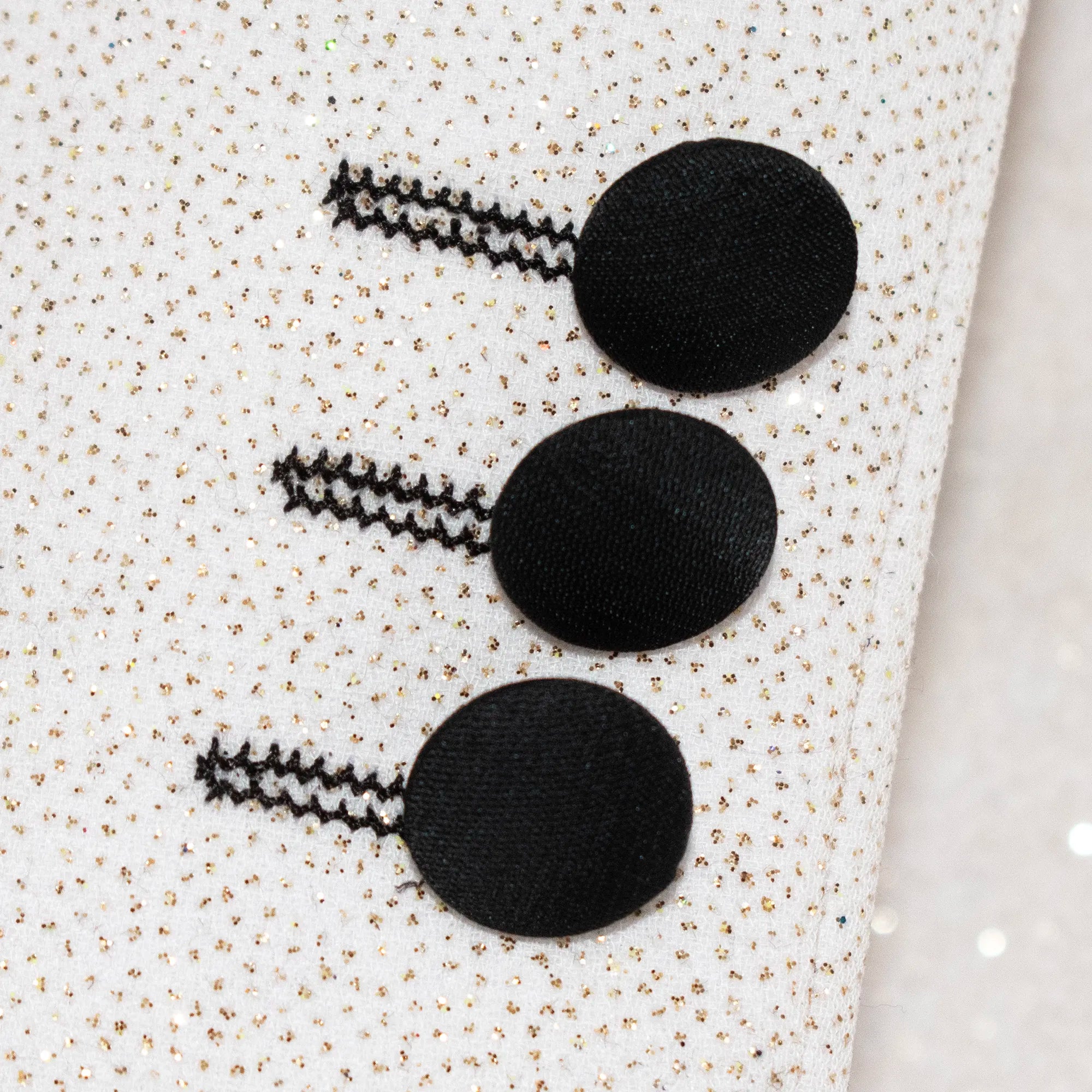 Kids' Champagne Glitter Tuxedo